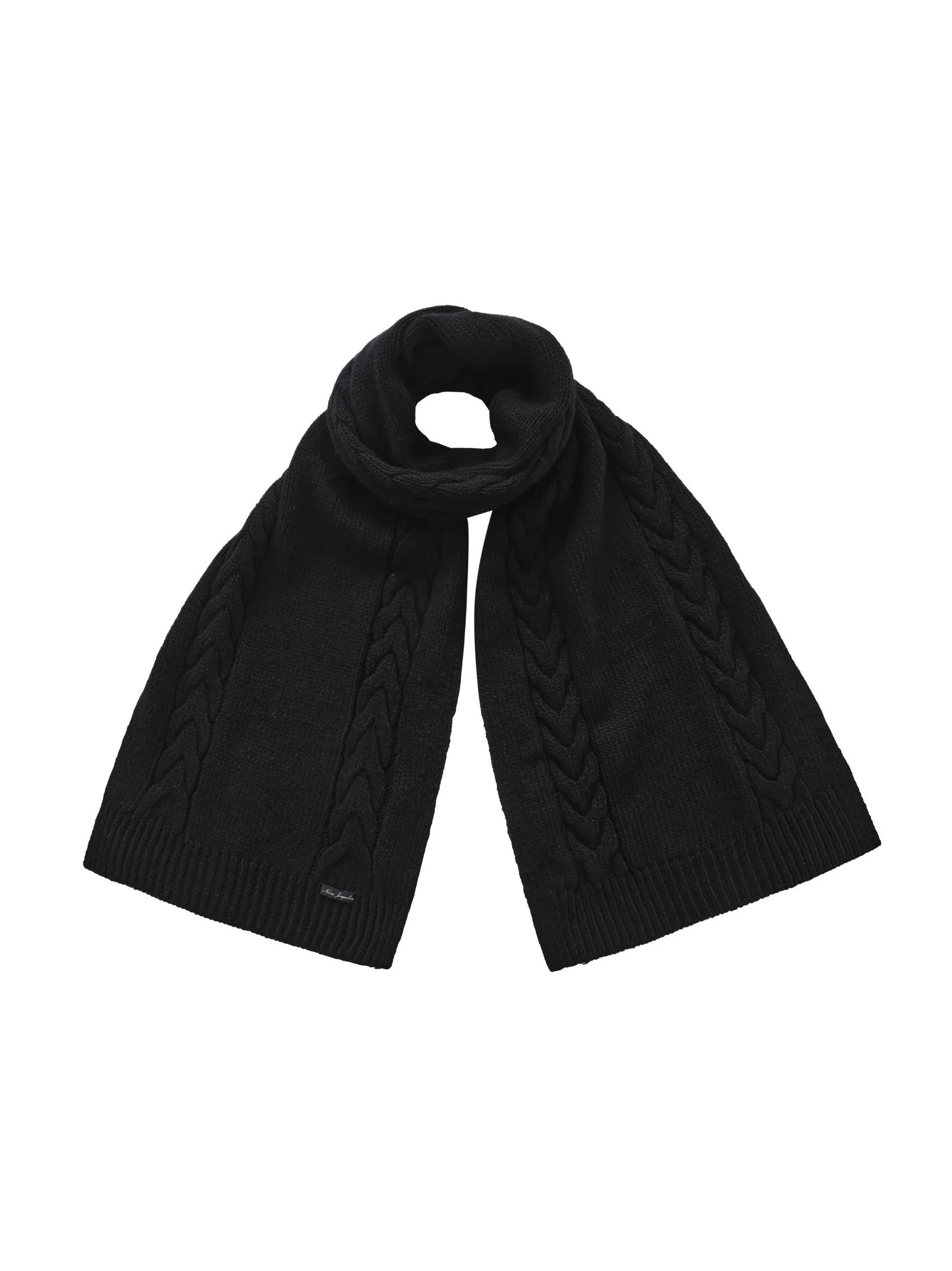 Addison Coat + Scarf Set (Black) (Final Sale) - Image 11