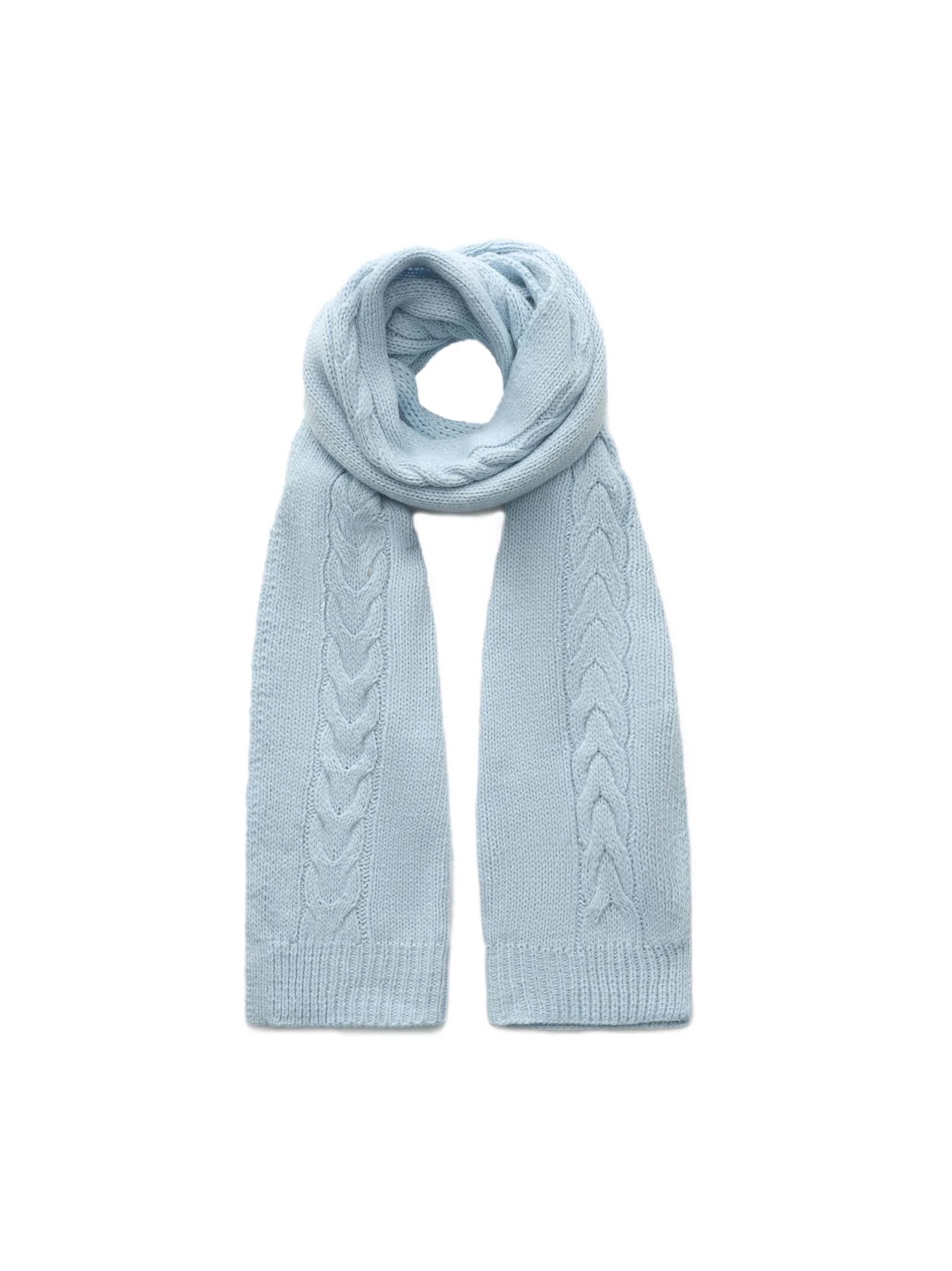 Addison Coat + Scarf Set (Blue) (Final Sale) - Image 7