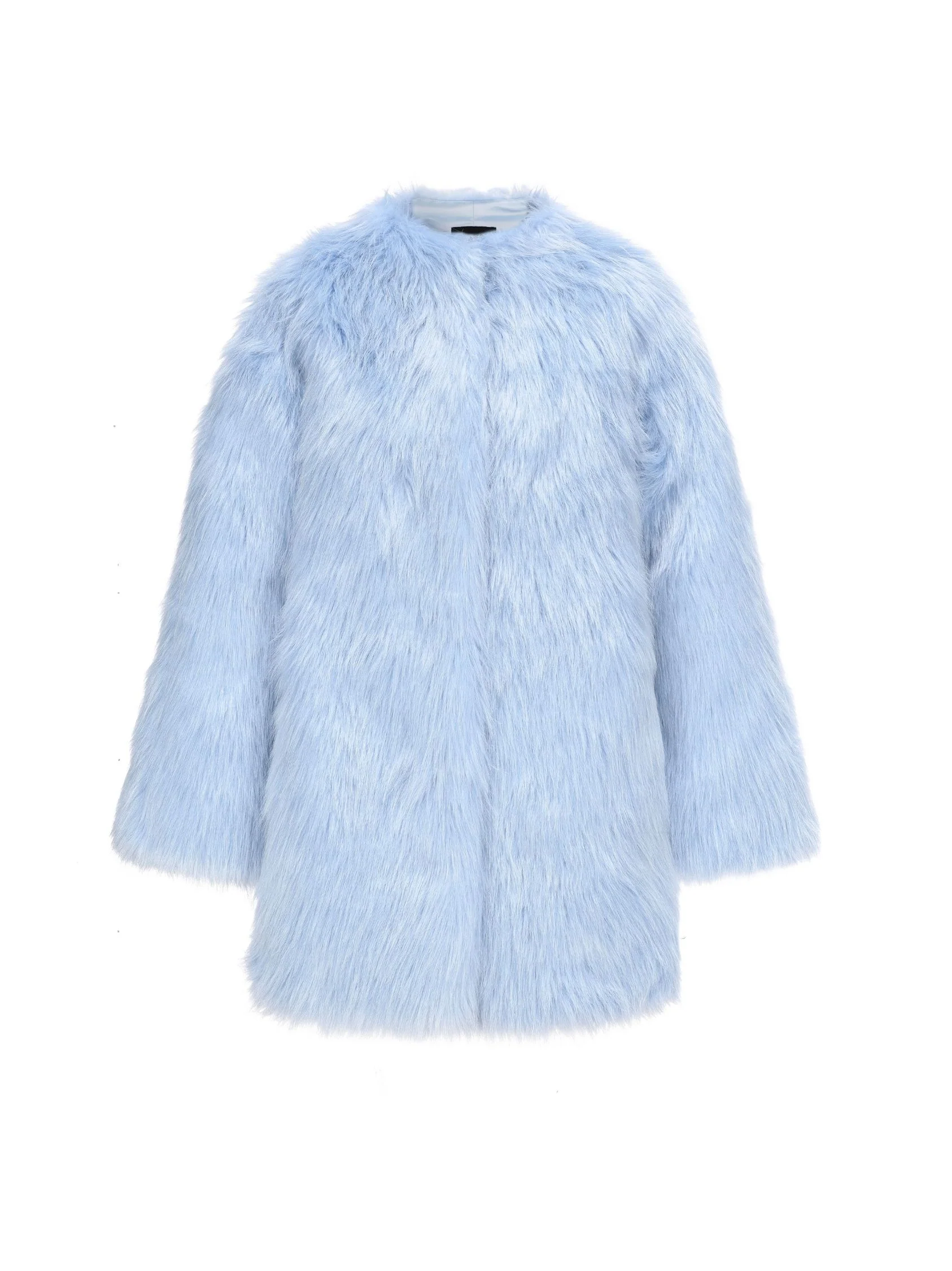 Adeline Fur Coat (Blue) (Final Sale)