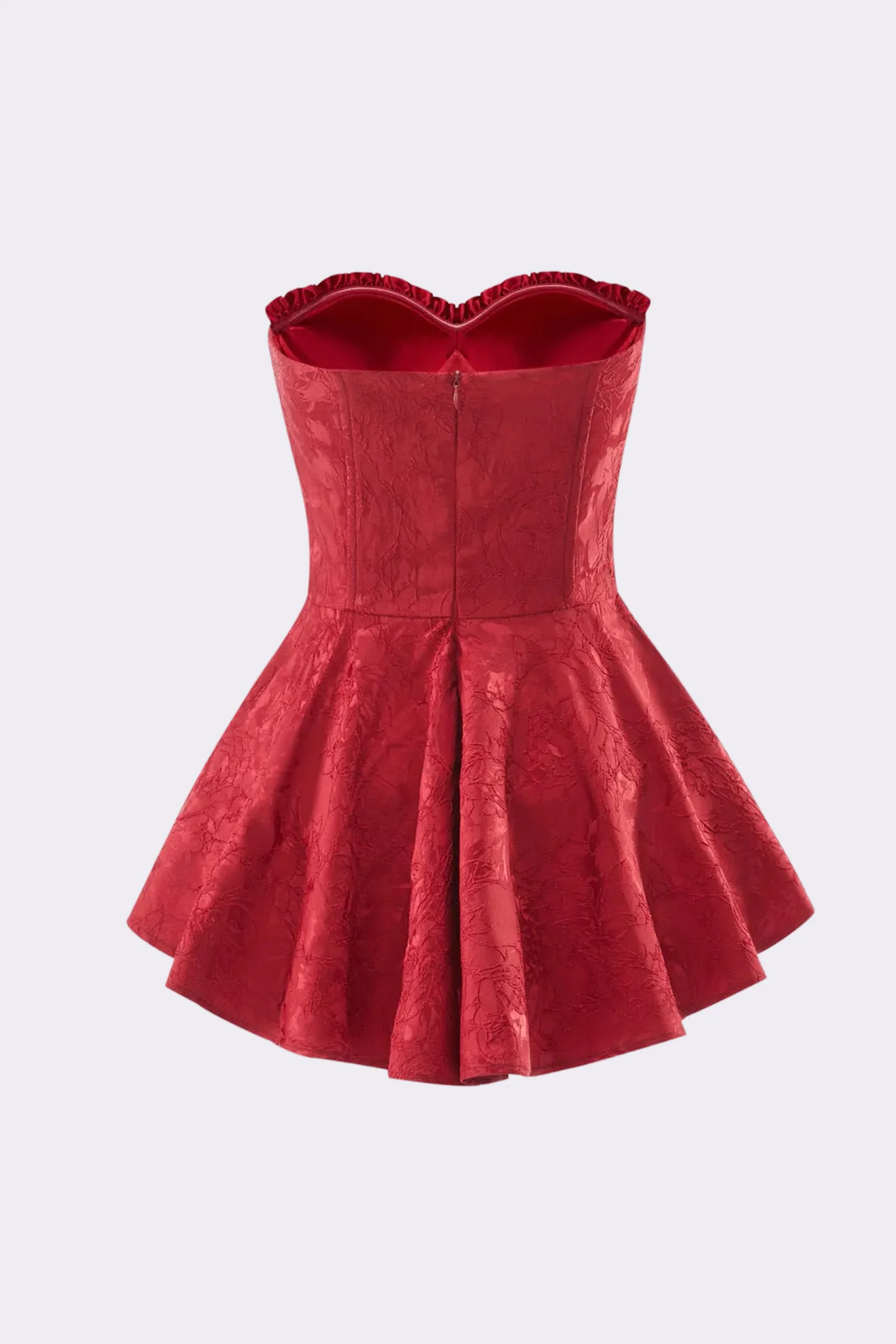 Airina Dress (Red) - Image 10