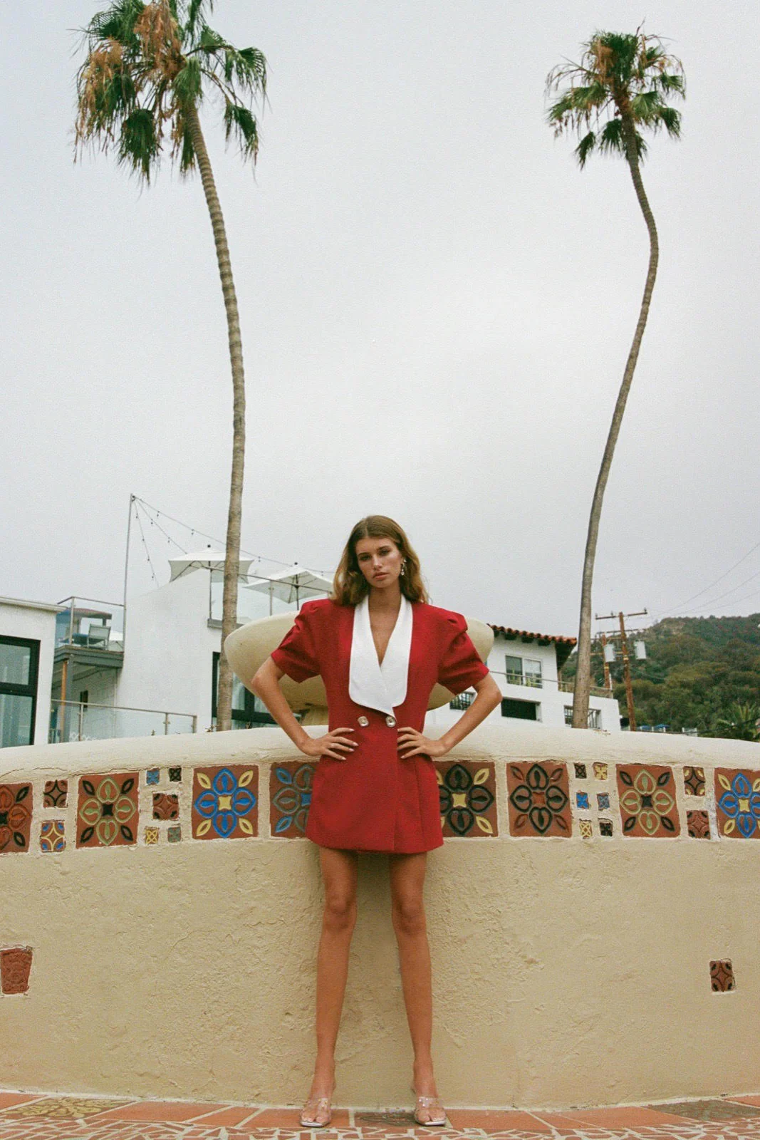 Alia Dress (Red) (Final Sale) - Image 5