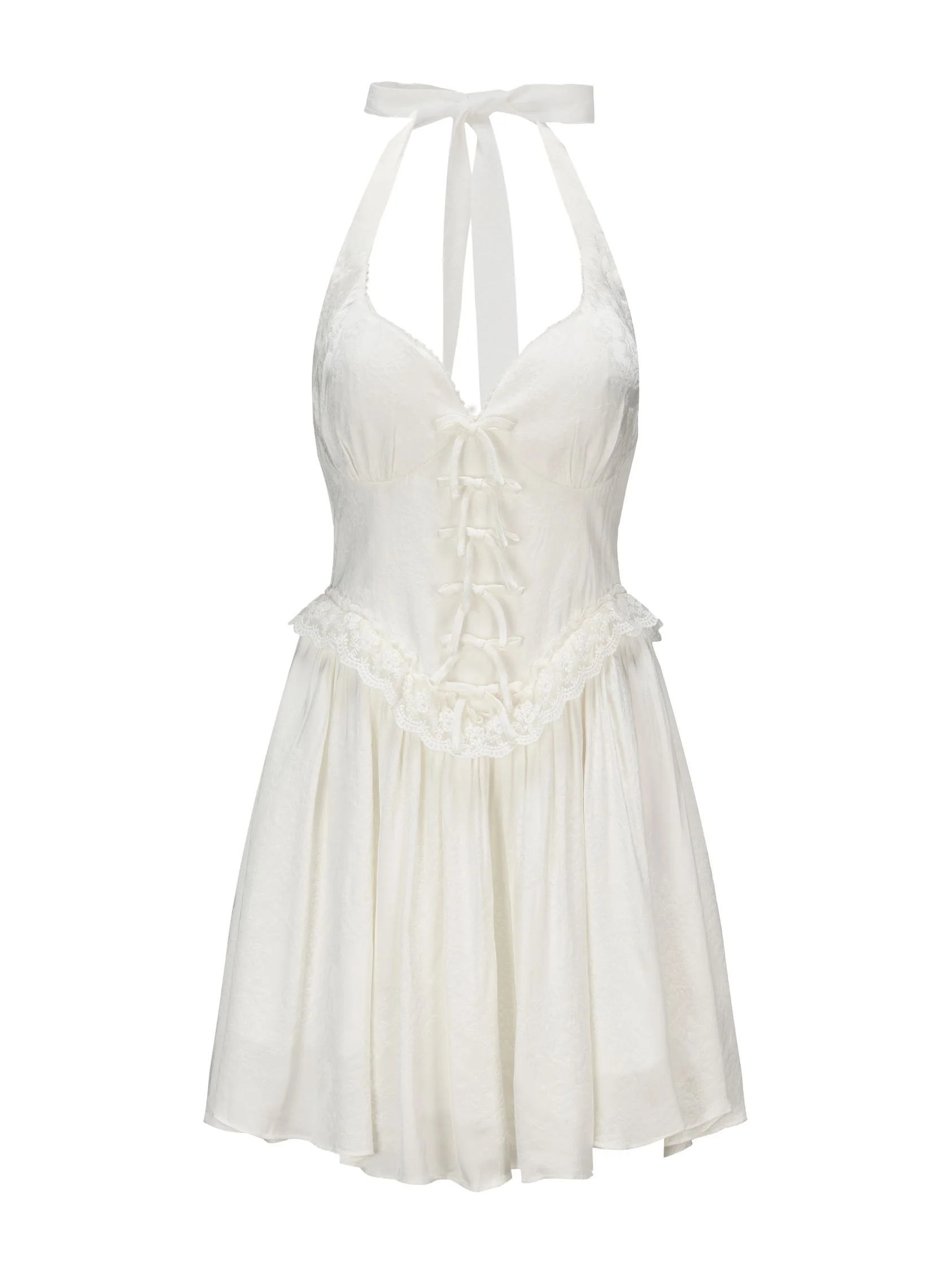 Allie Dress (White) (Final Sale) - Image 3