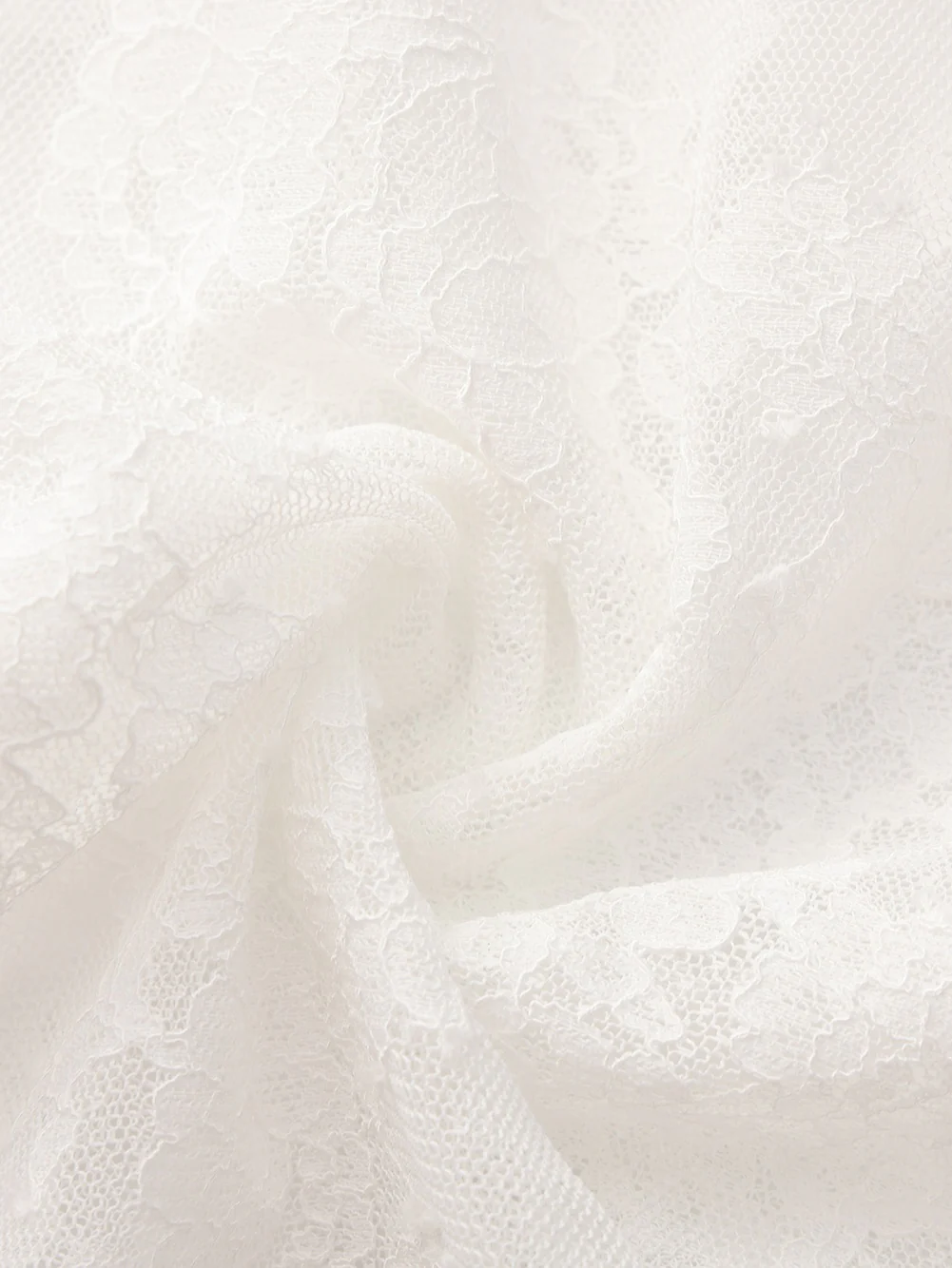 Amelie Lace Strapless White Dress - Image 10