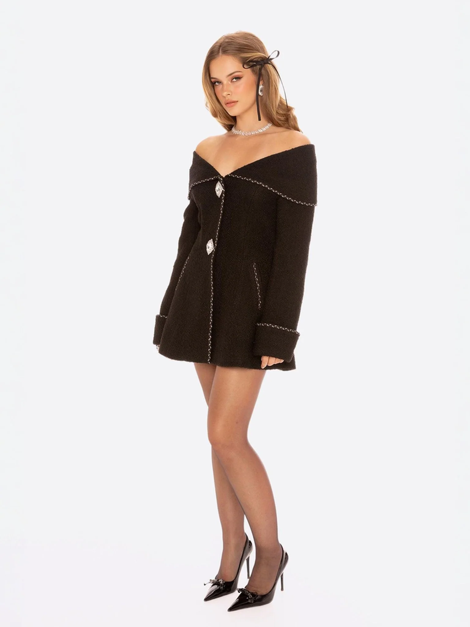 Amor Jacket (Black) - Image 5