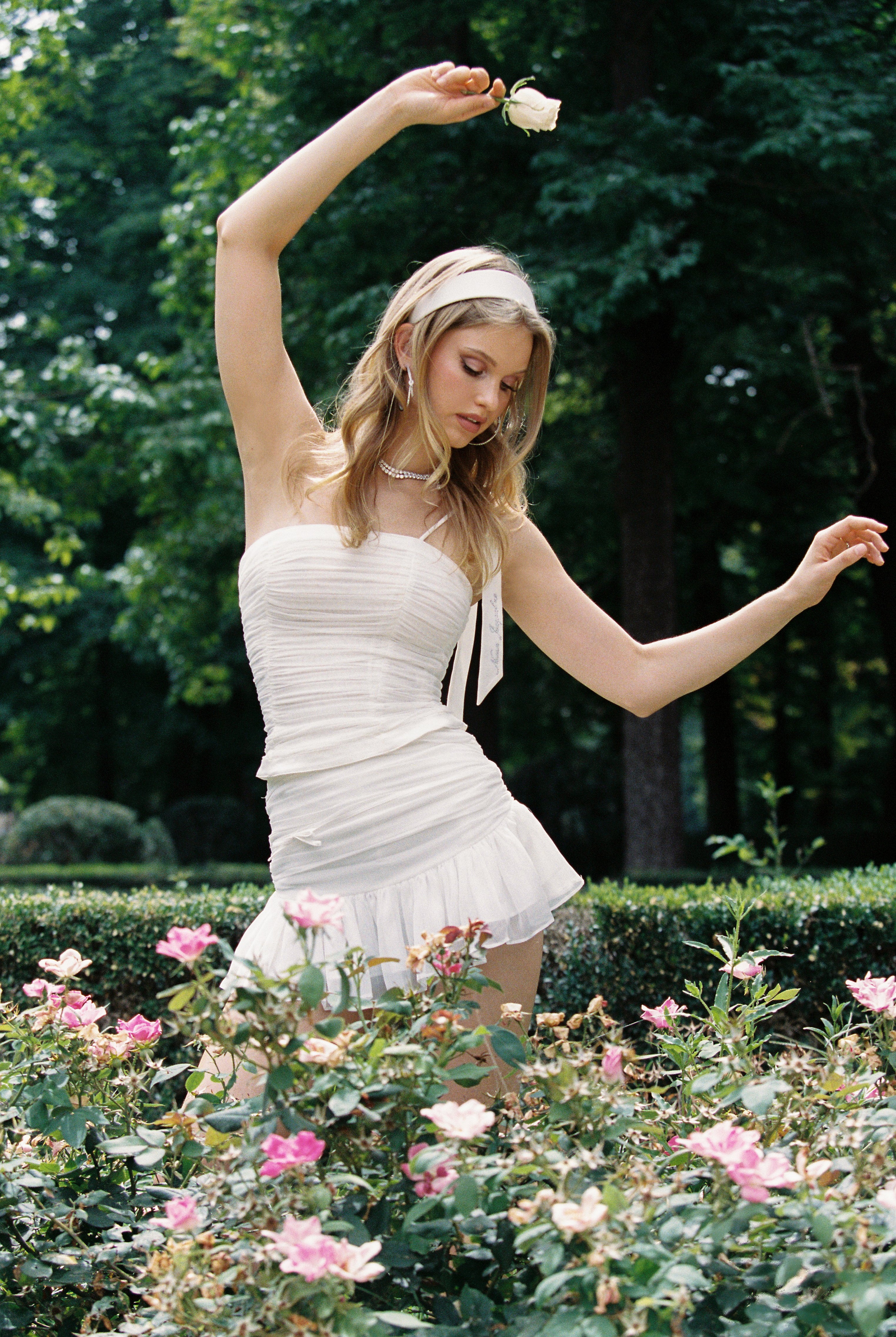 Amor Skirt (White) (Final Sale) - Image 2