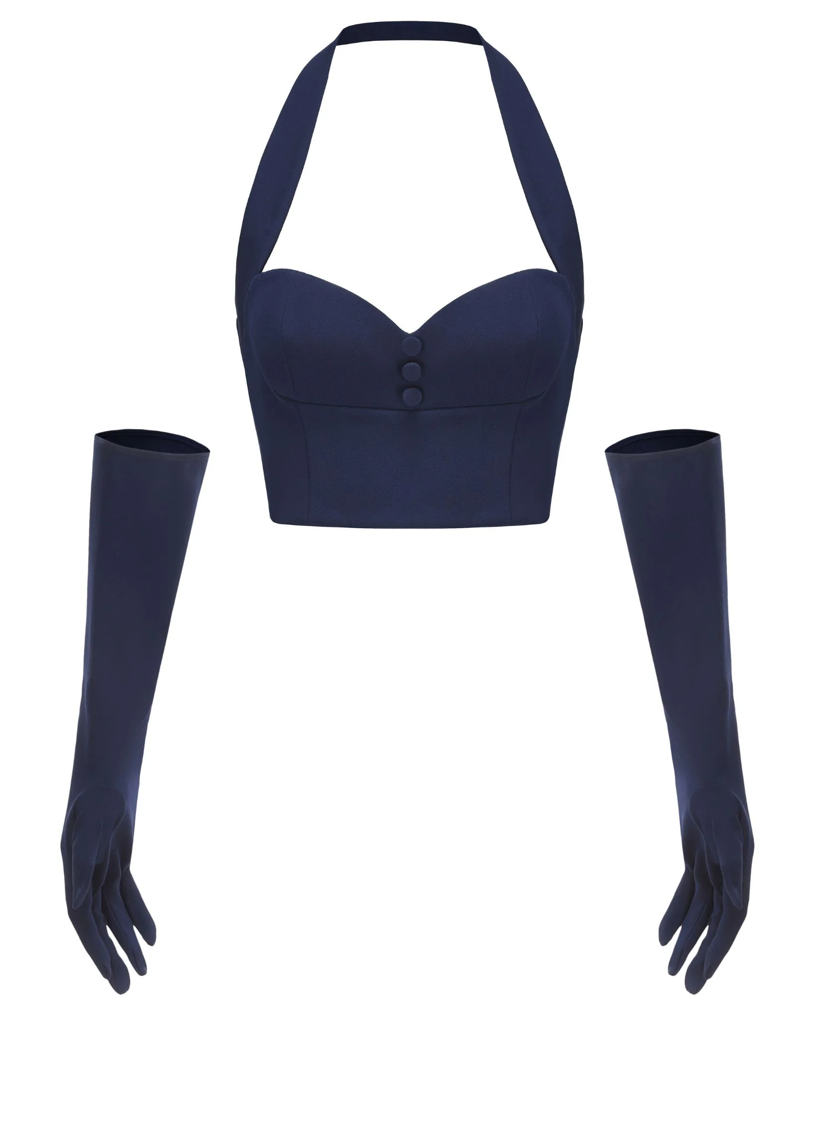 Anastasia Top (Blue) (Final Sale)