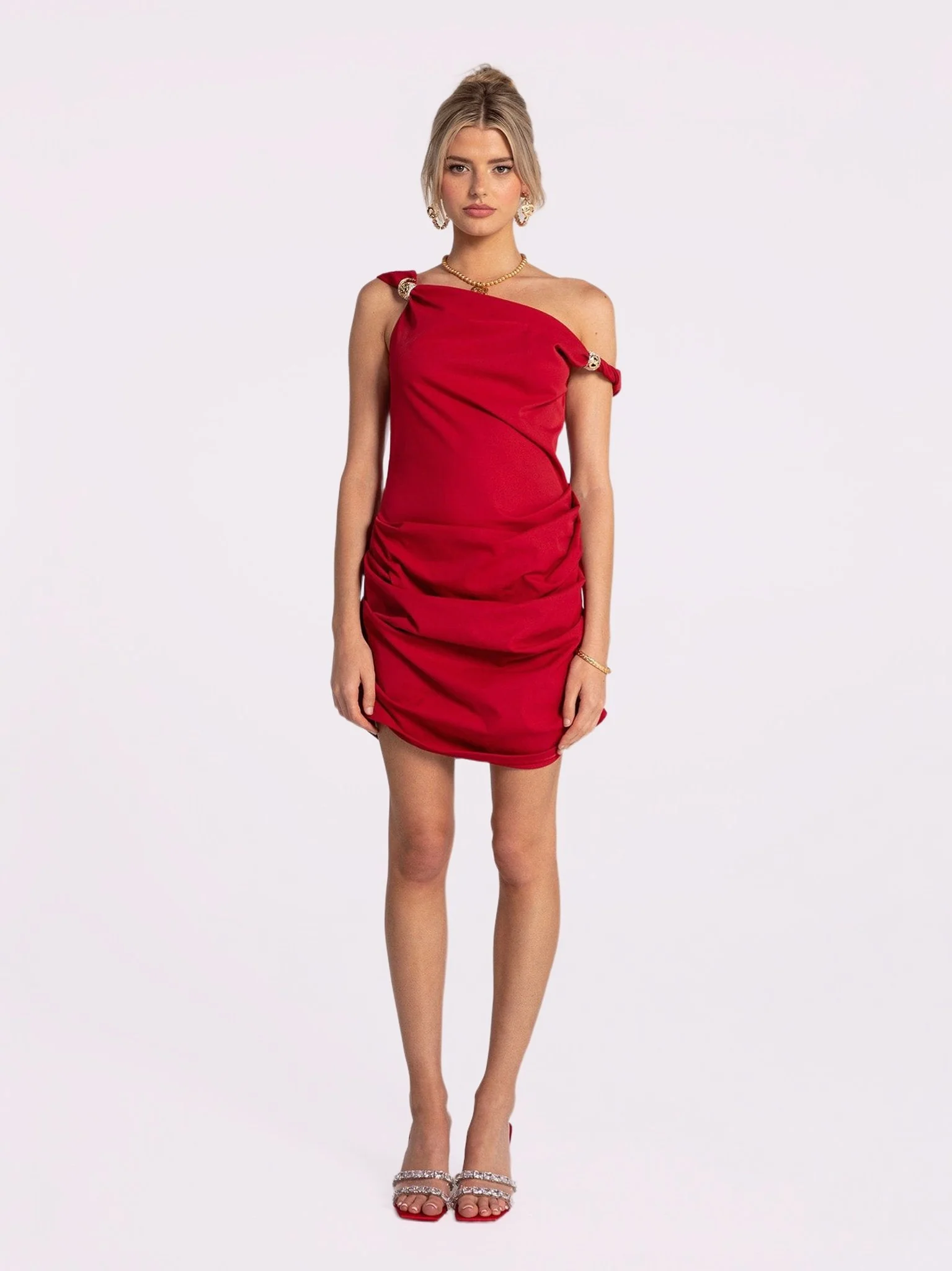 Andrea Dress (Red) (Final Sale)