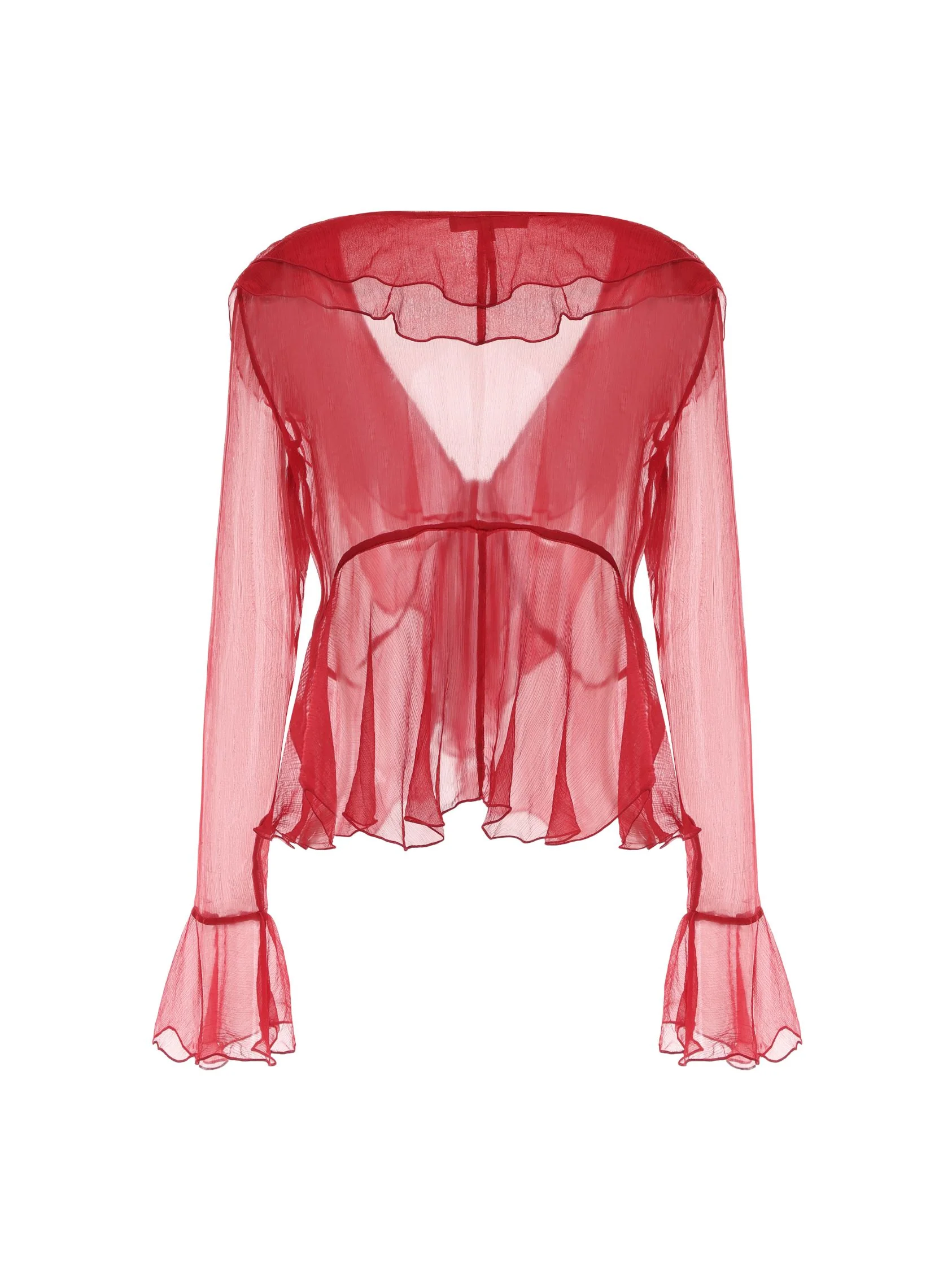 Annika Cardigan (Red) - Image 9