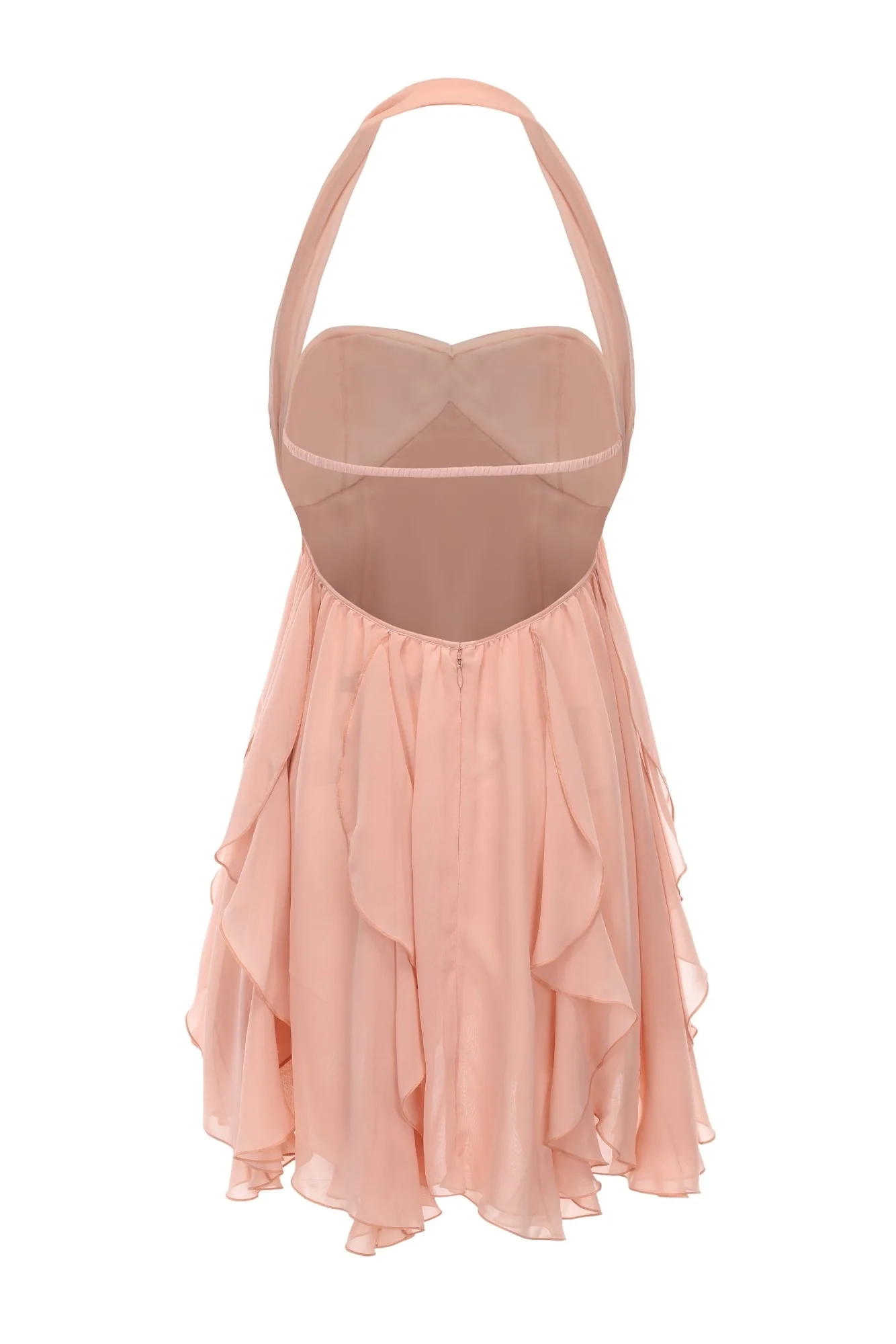 Arabella Dress (Peach) - Image 8