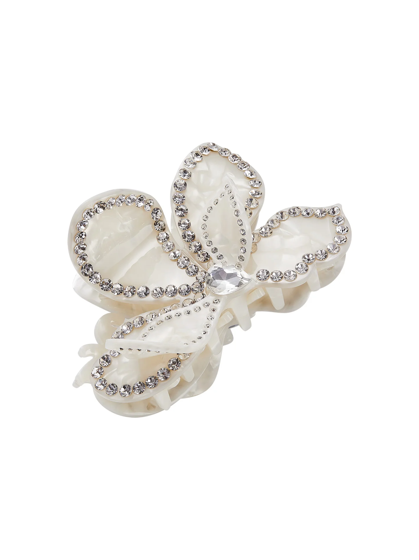 Ariella Hair Clip (White) - Image 9