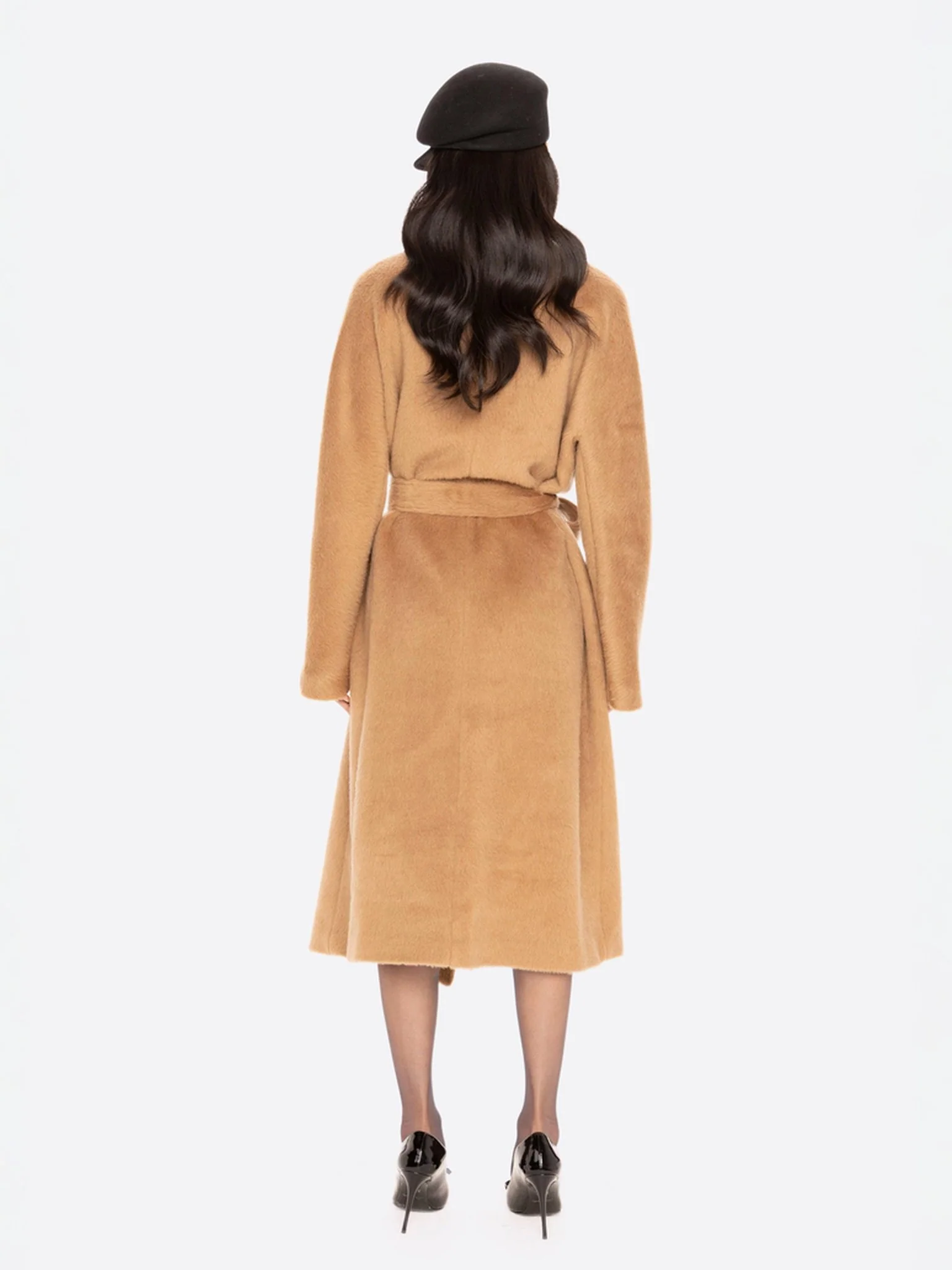 Audrey Long Coat (Camel) - Image 3