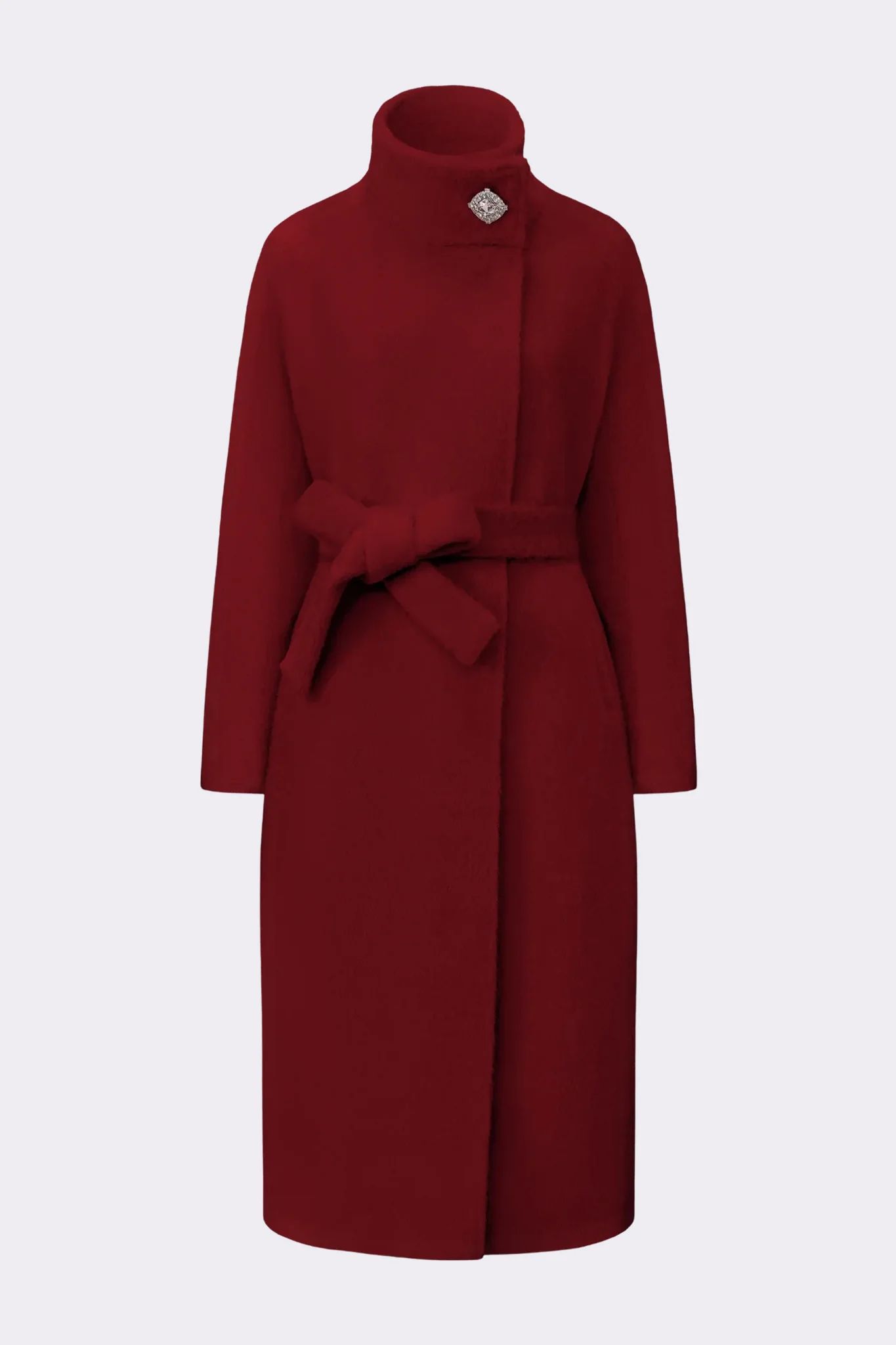 Audrey Long Coat (Red) - Image 9