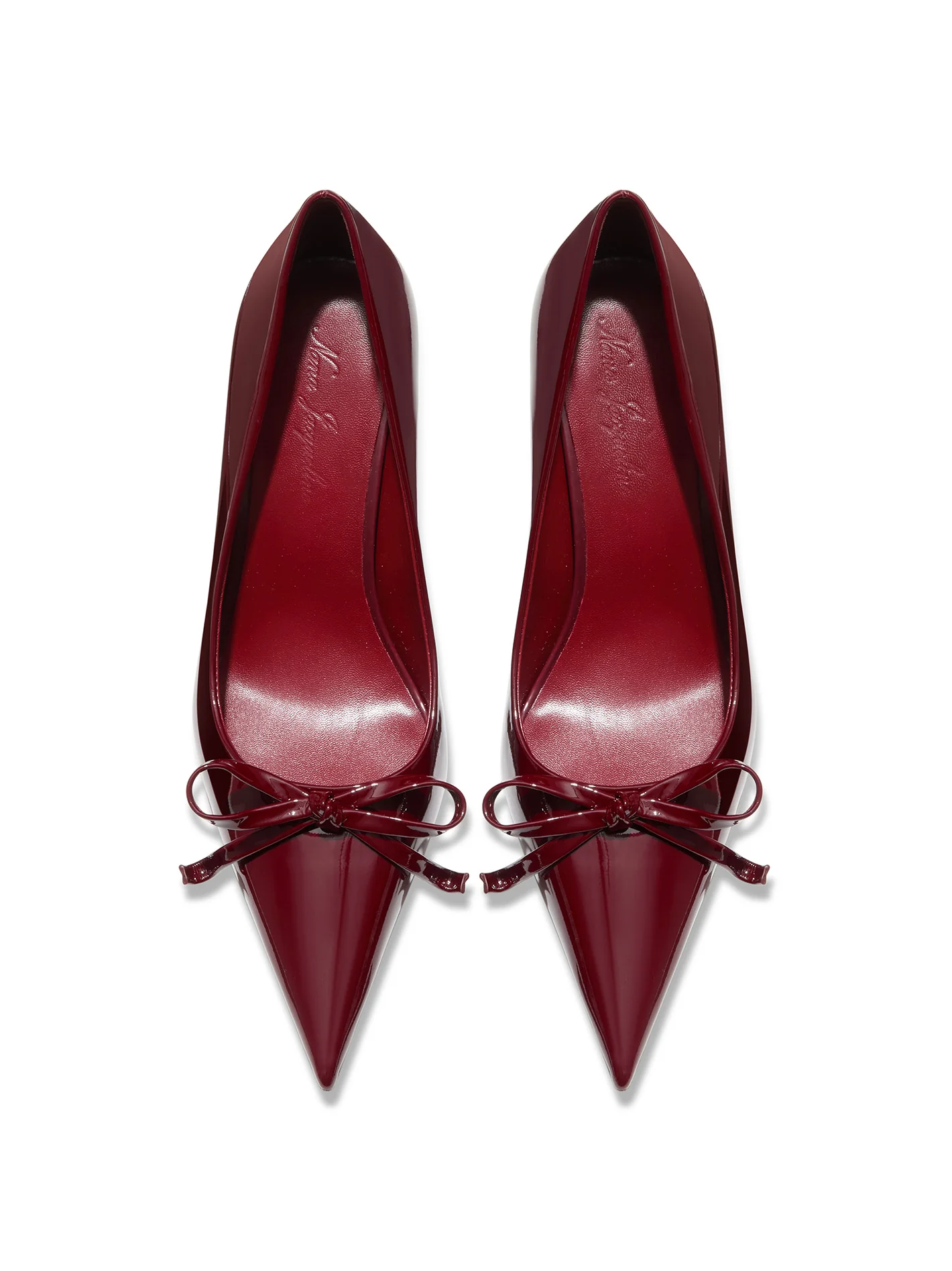 Audrina Bow Heels (Red) - Image 5