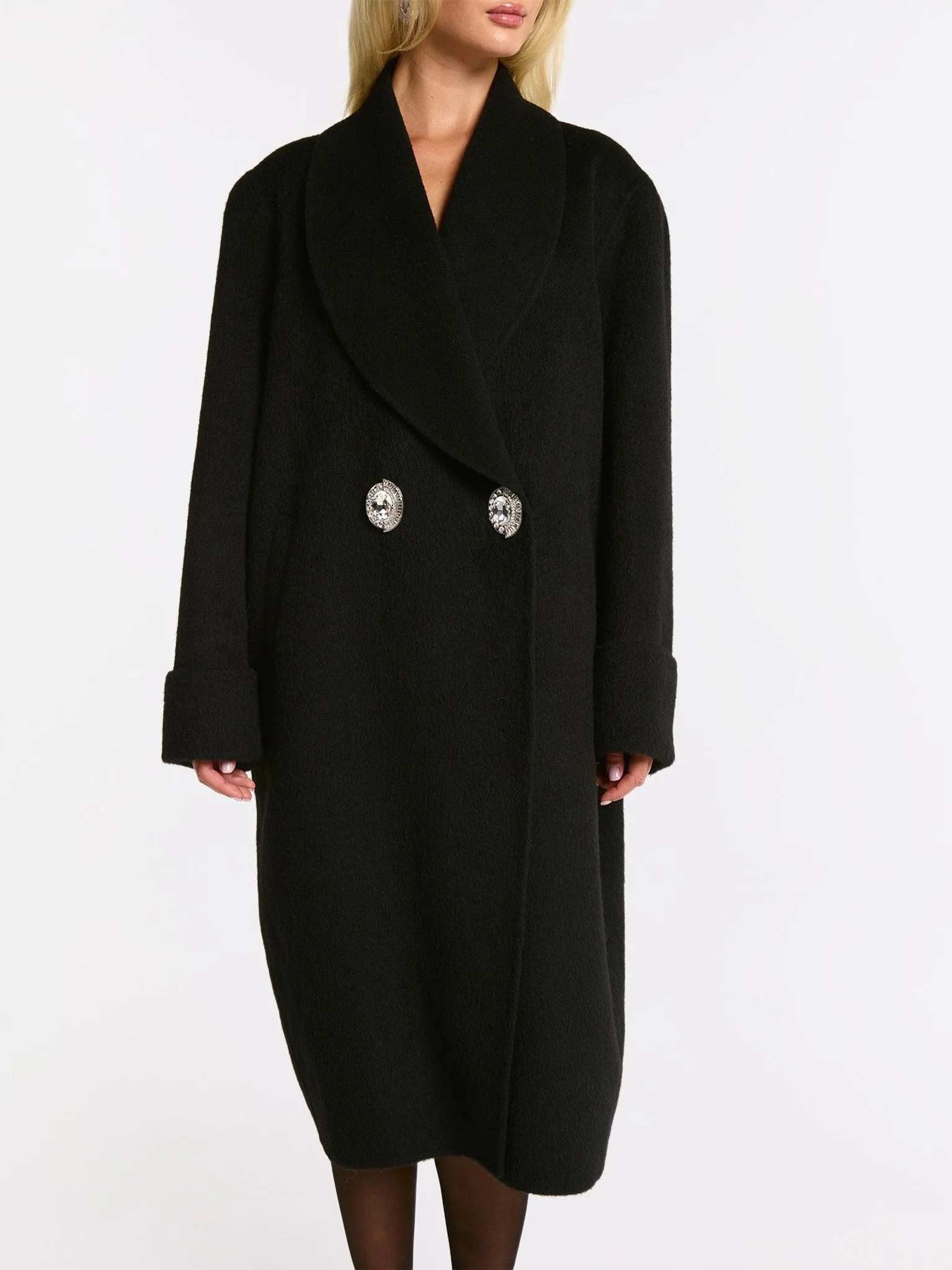 Audrina Coat (Black) (Final Sale) - Image 4