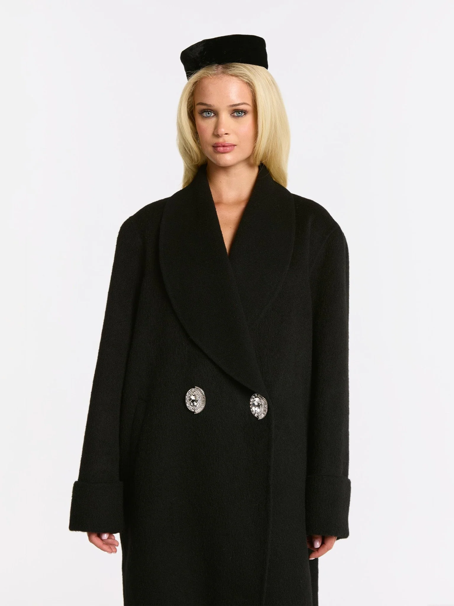 Audrina Coat (Black) (Final Sale) - Image 5