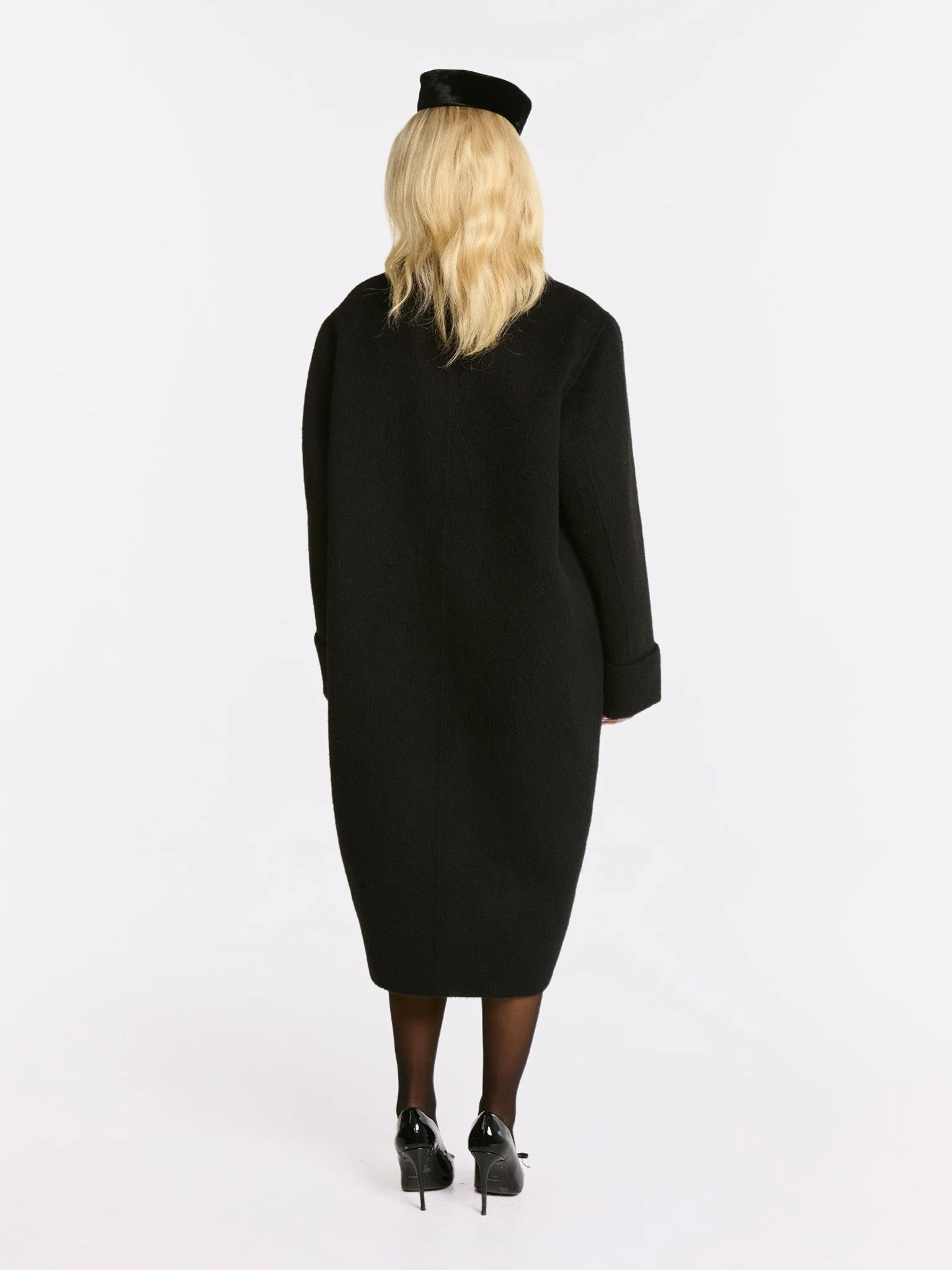 Audrina Coat (Black) (Final Sale) - Image 6