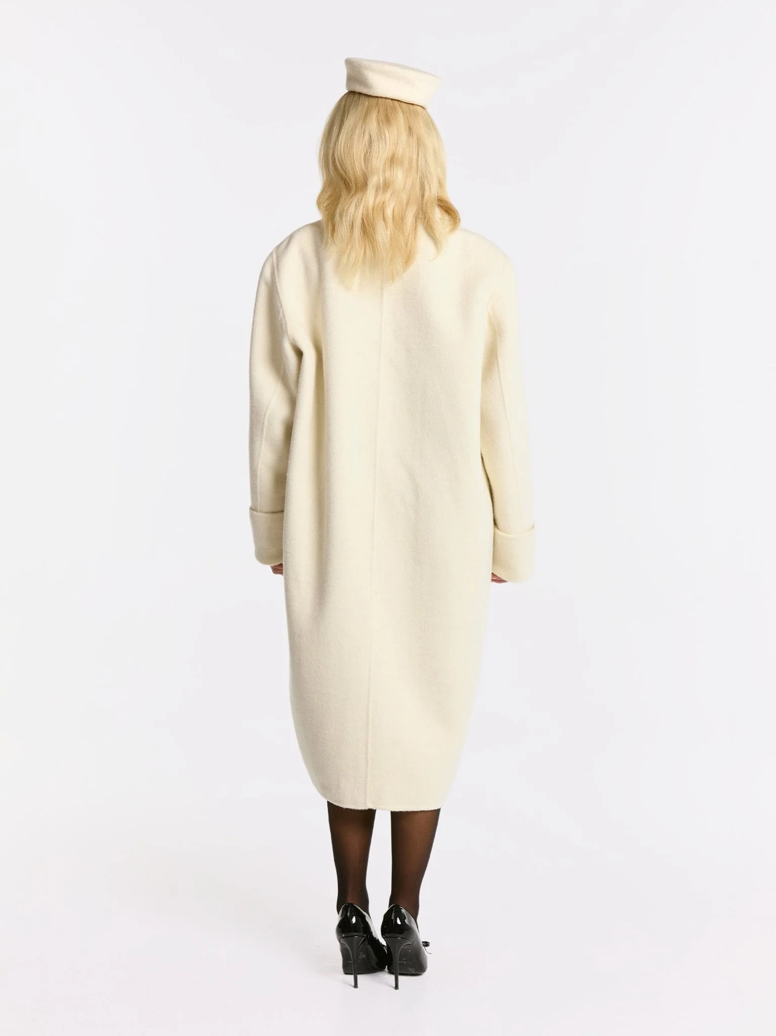 Audrina Coat (White) (Final Sale) - Image 4