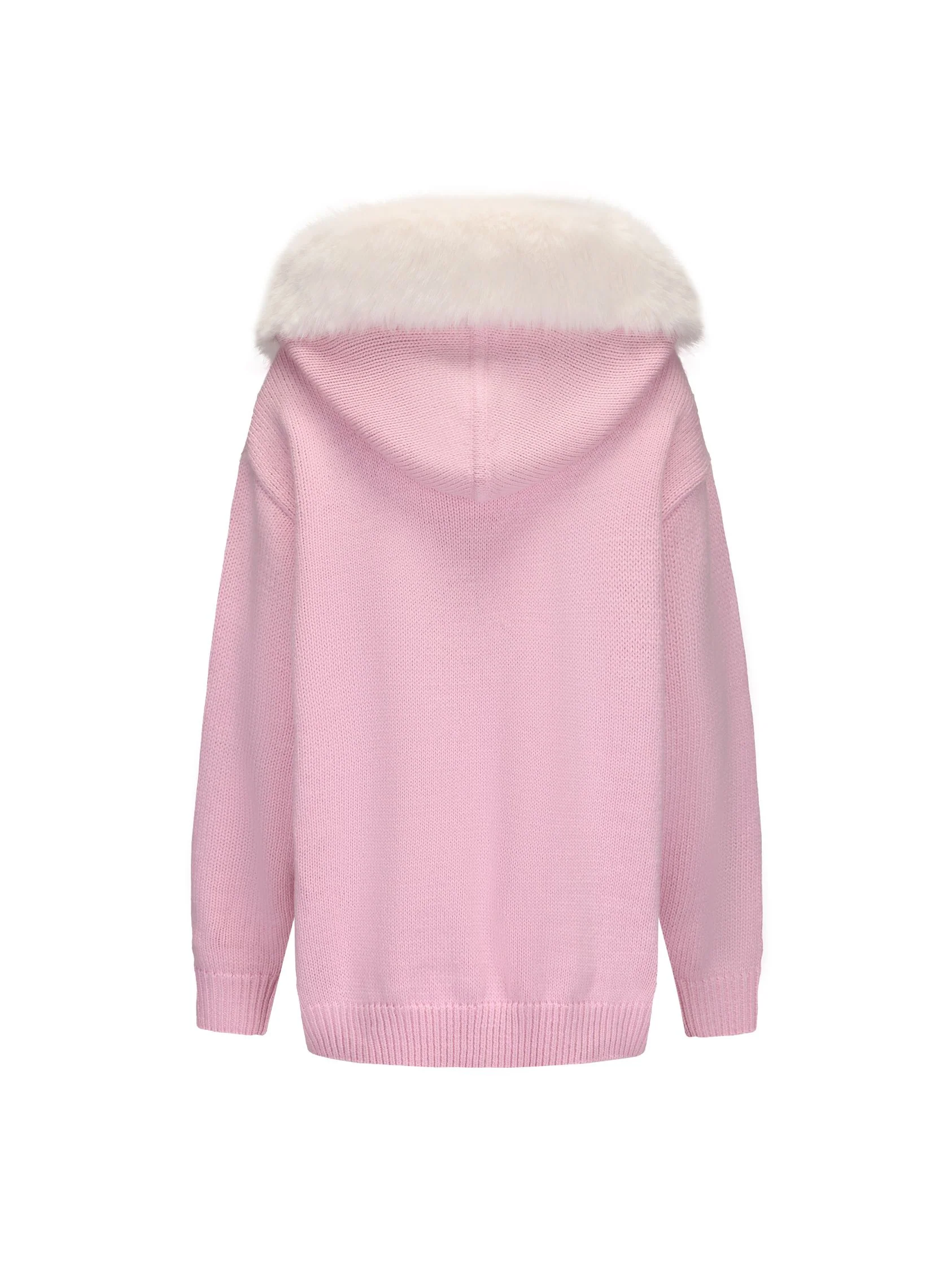 Ava Fur Sweatshirt (Pink) (Final Sale) - Image 11