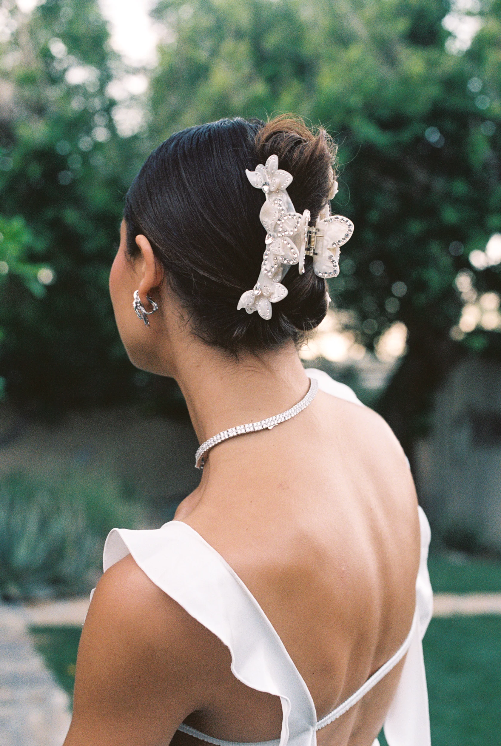 Bianca Hair Clip (White) - Image 3