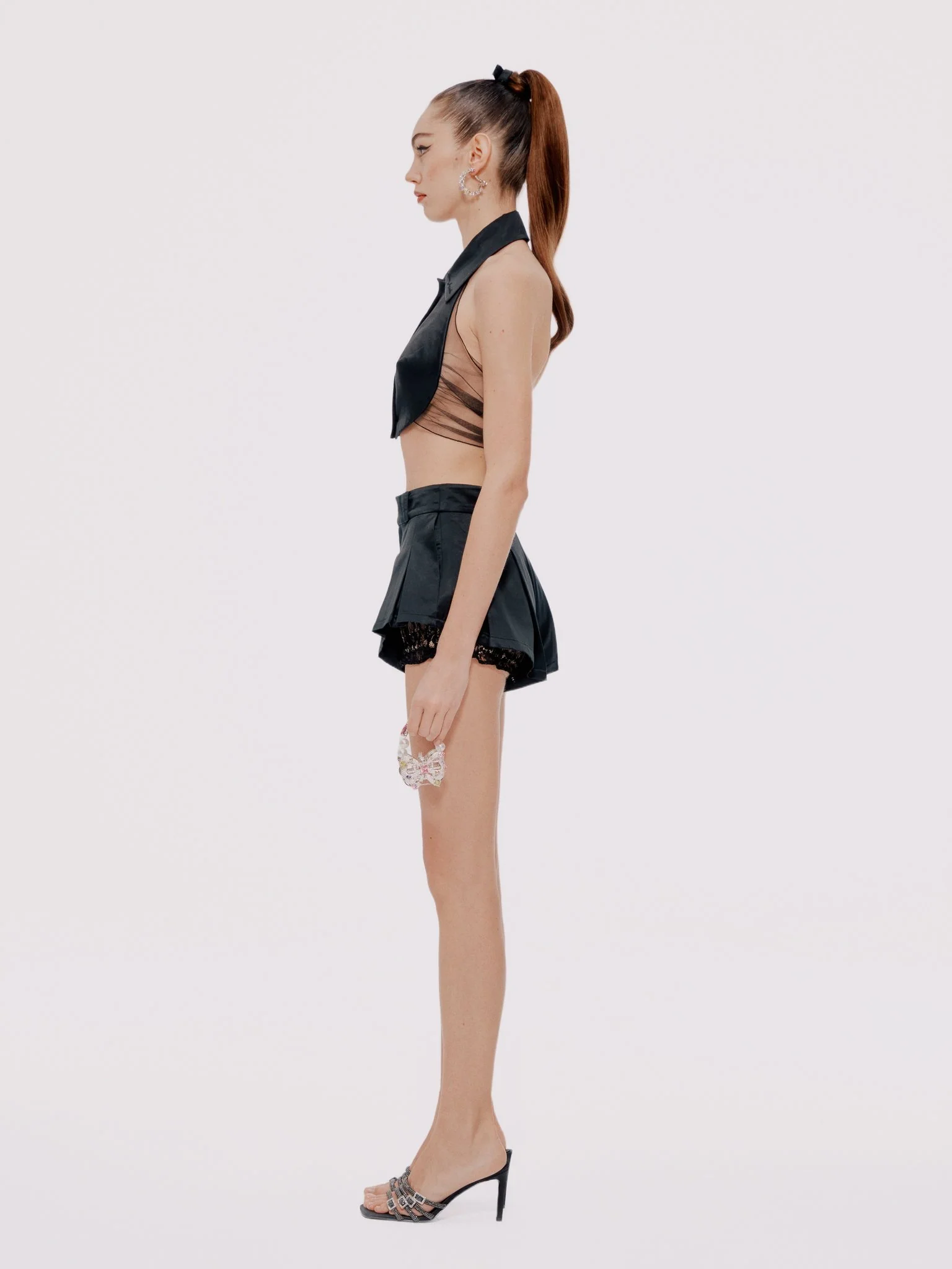 Black Milan Shorts - Image 3