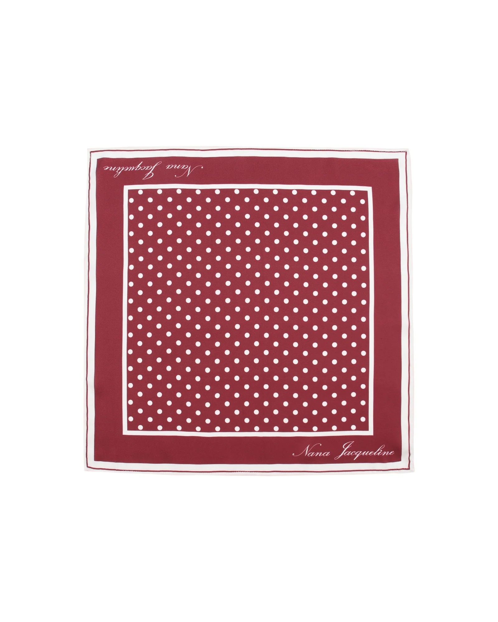 Bridget Pocket Square (Red)