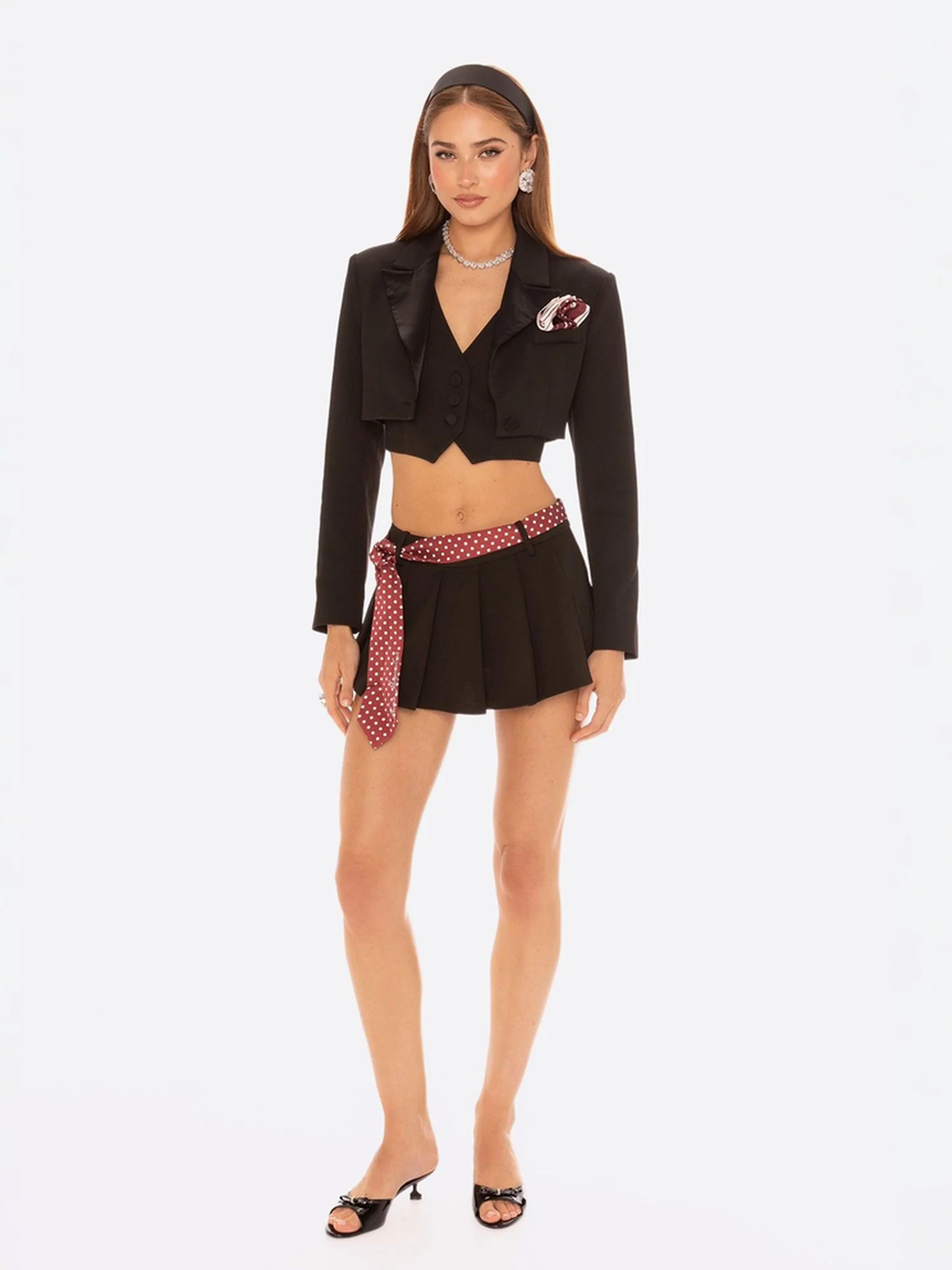 Amber Tie (Red) - Image 7