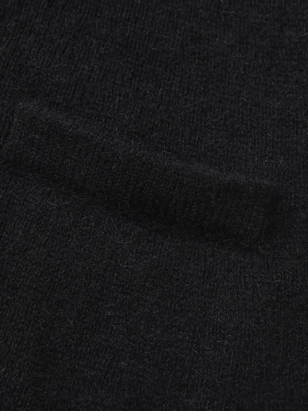 Brigitte Off-Shoulder Knit Black Top - Image 7