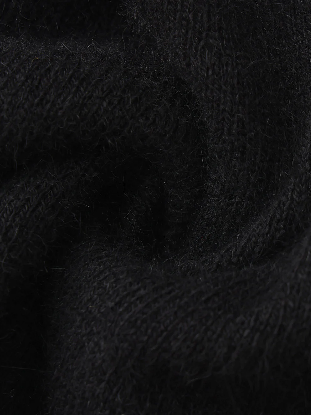 Brigitte Off-Shoulder Knit Black Top - Image 8