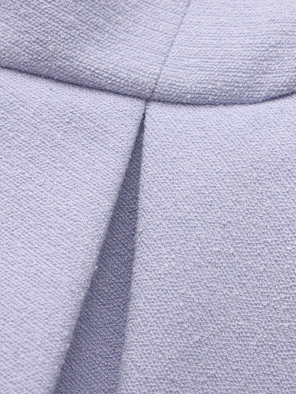 Camille Crystal-Button Purple Peplum Vest - Image 8