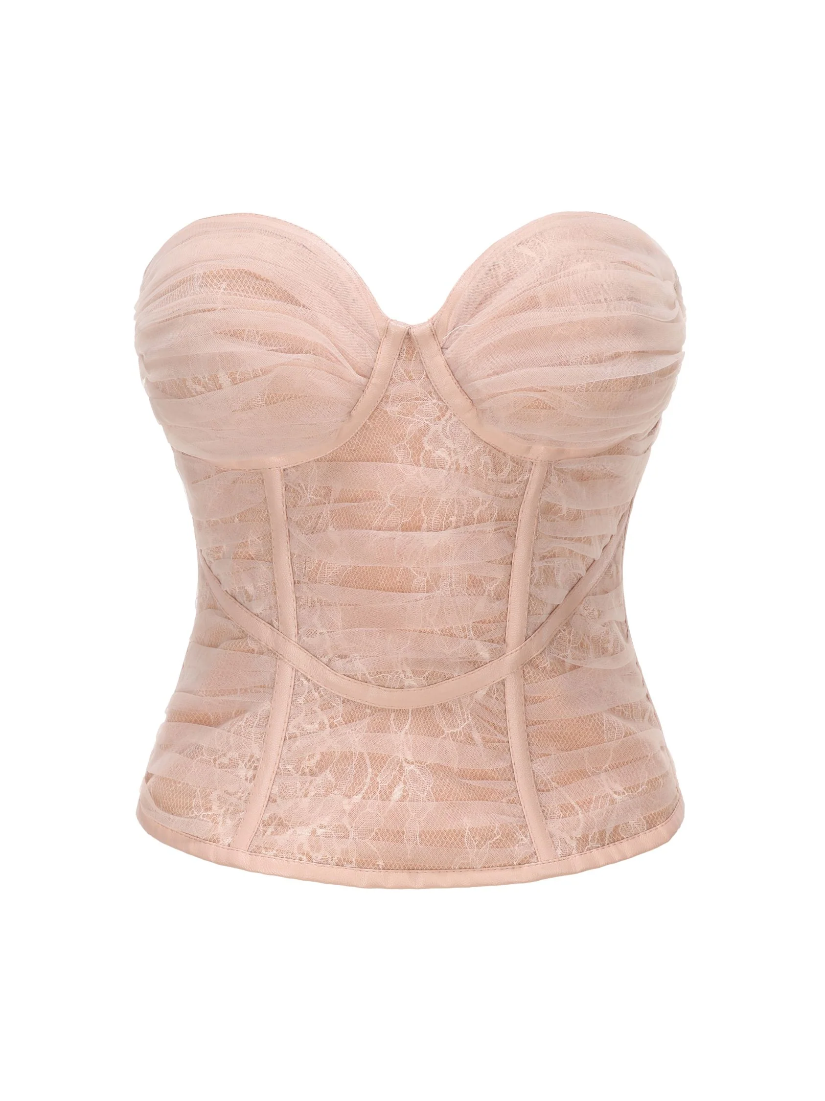 Cara Bustier Top (Pink) (Final Sale) - Image 5