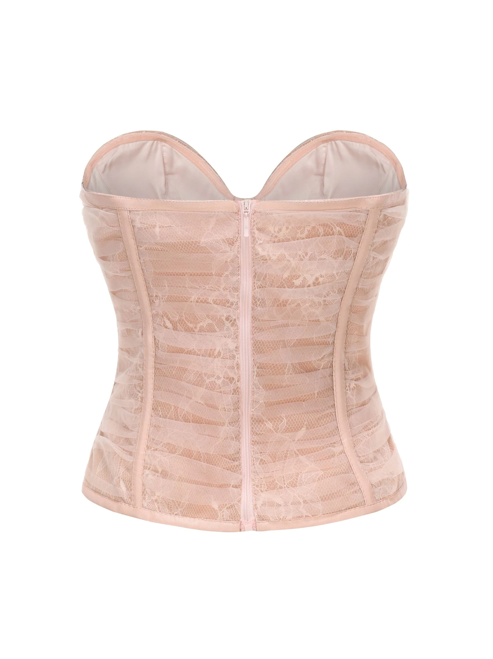 Cara Bustier Top (Pink) (Final Sale) - Image 6