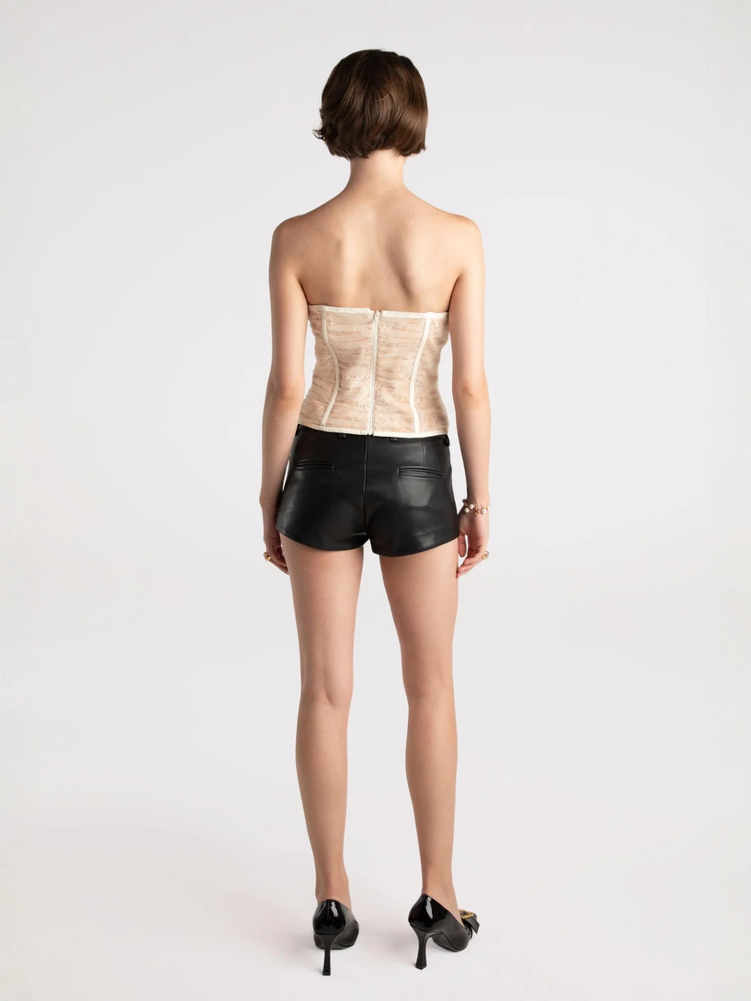 Cara Bustier Top (Off-White) (Final Sale) - Image 5