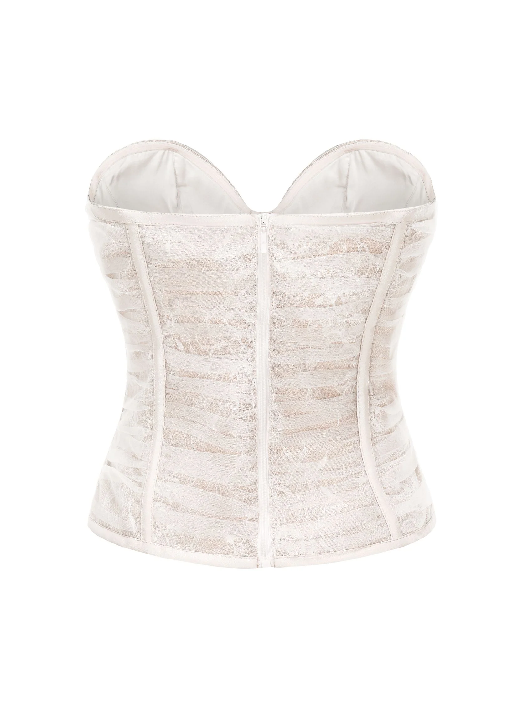 Cara Bustier Top (Off-White) (Final Sale) - Image 7