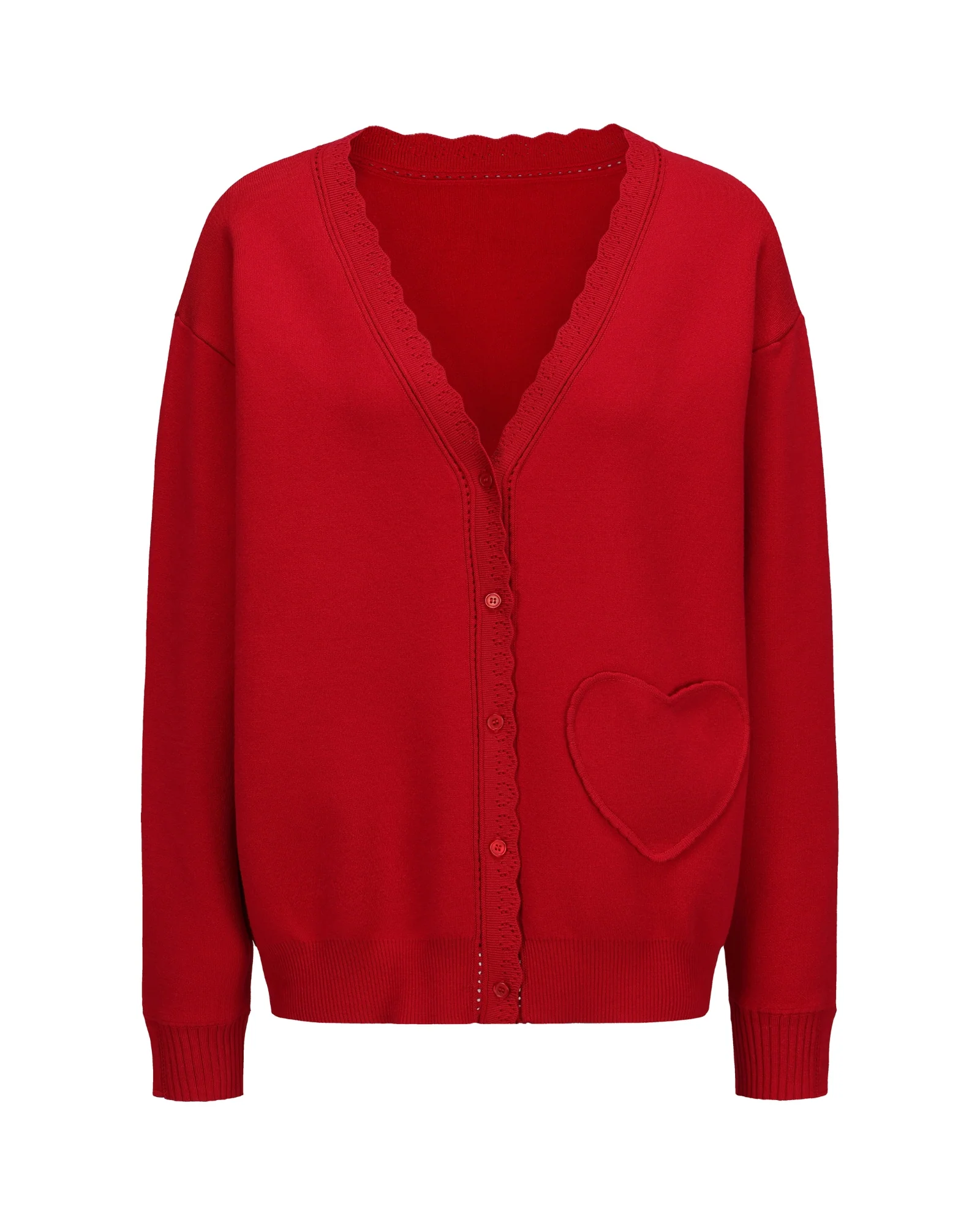 Carrie Cardigan (Red) - Image 7
