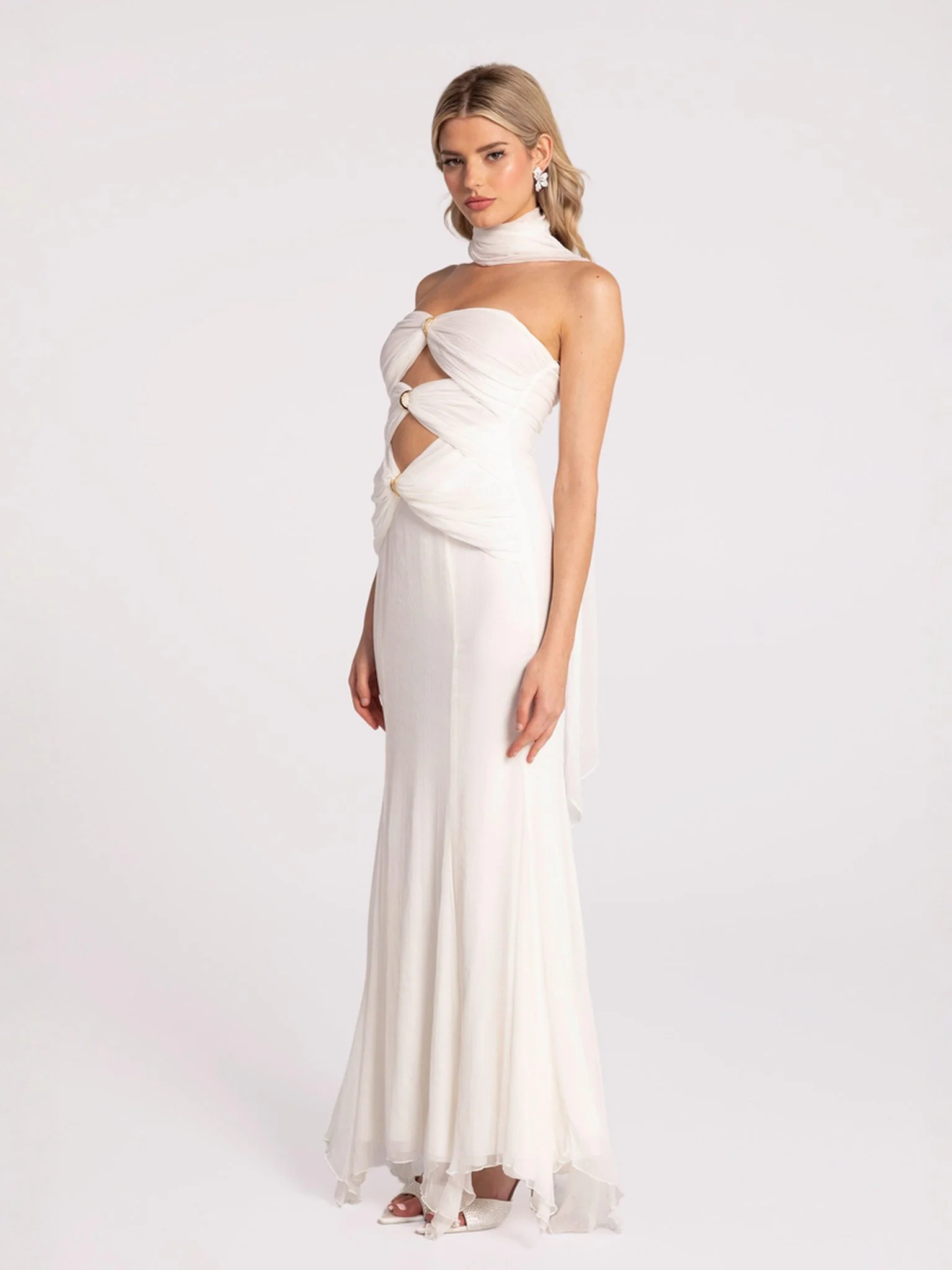 Cassandra Dress (White) - Image 5