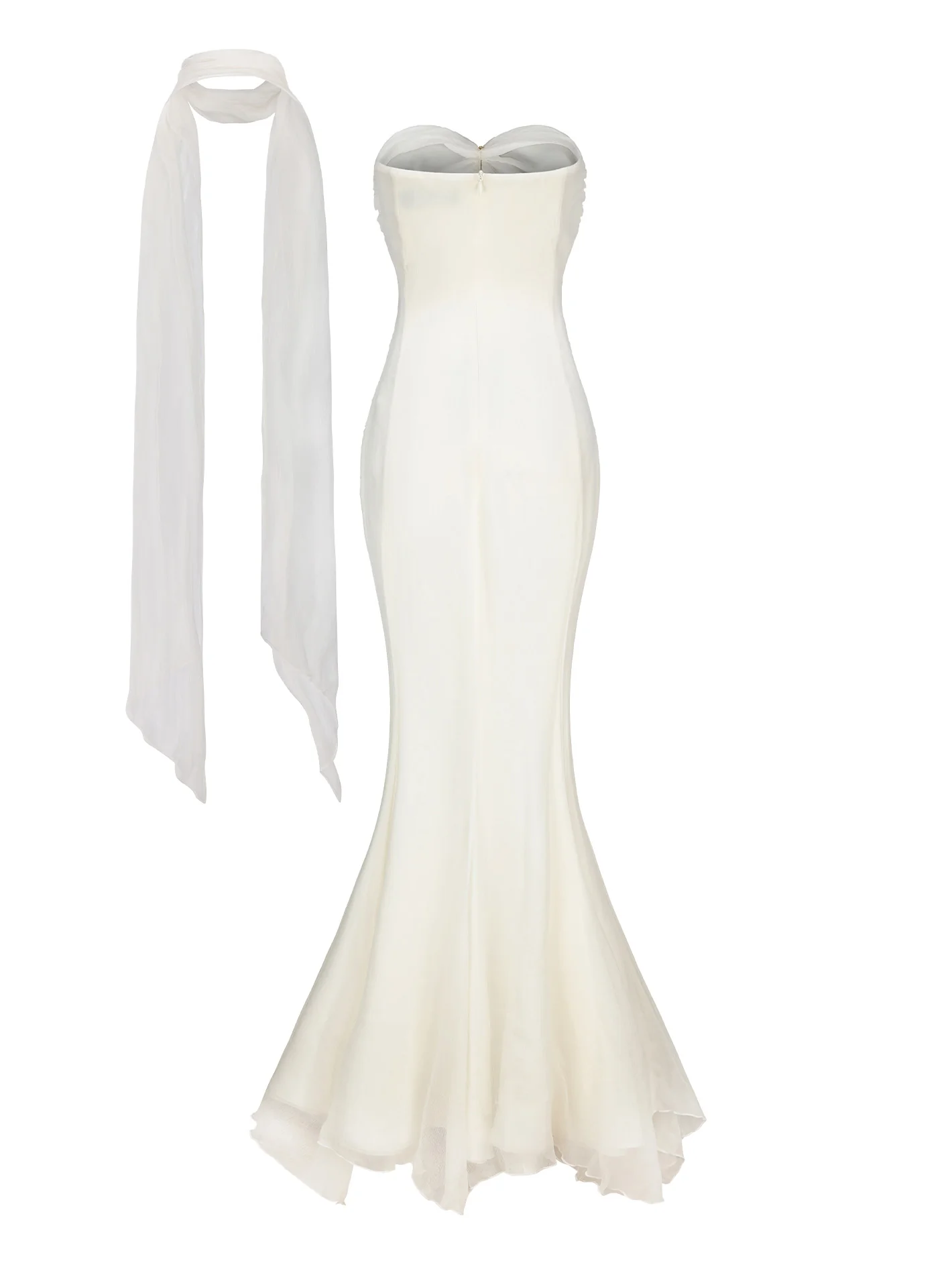 Cassandra Dress (White) - Image 8