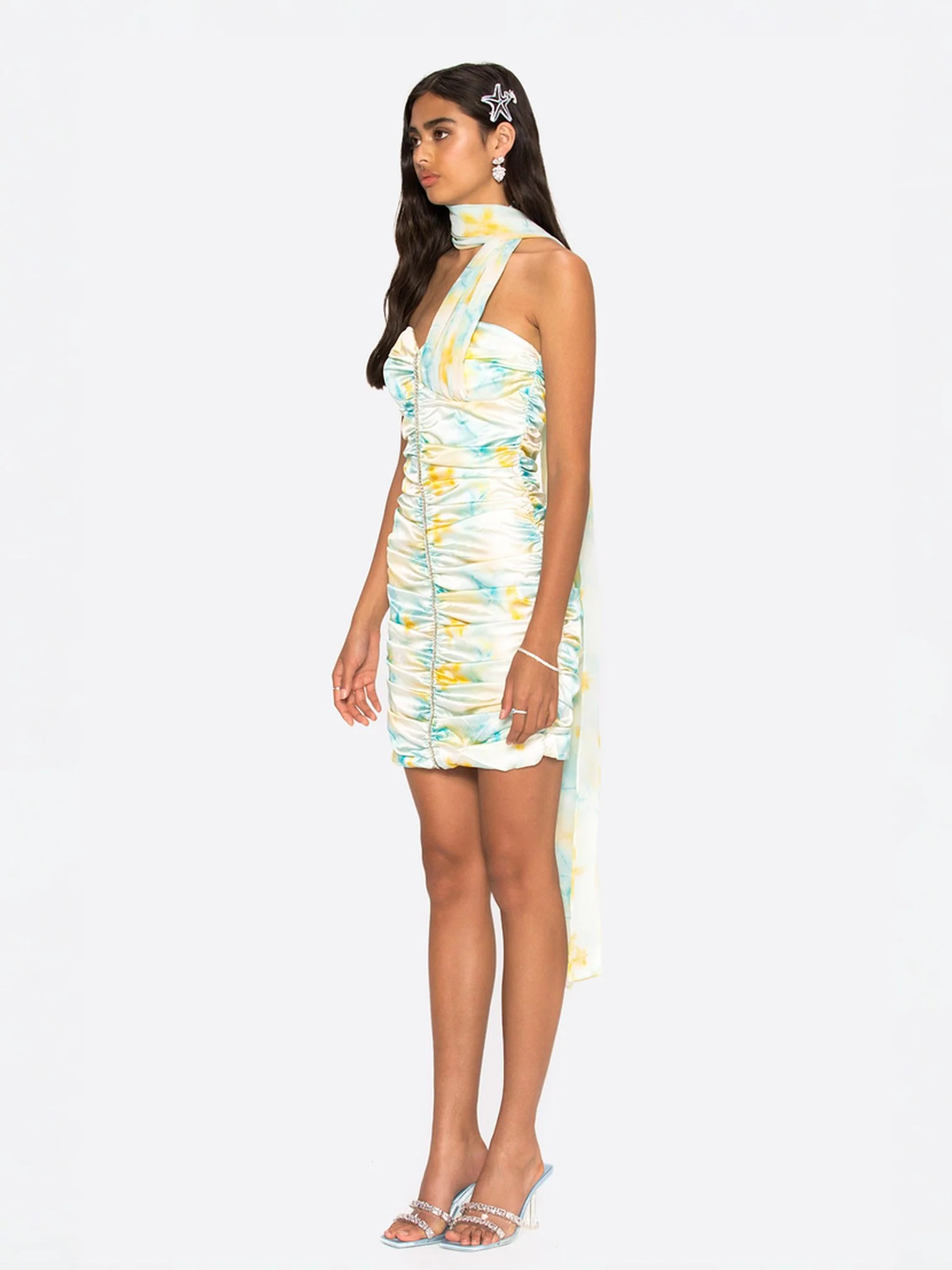 Celine Dress (Green) - Image 6