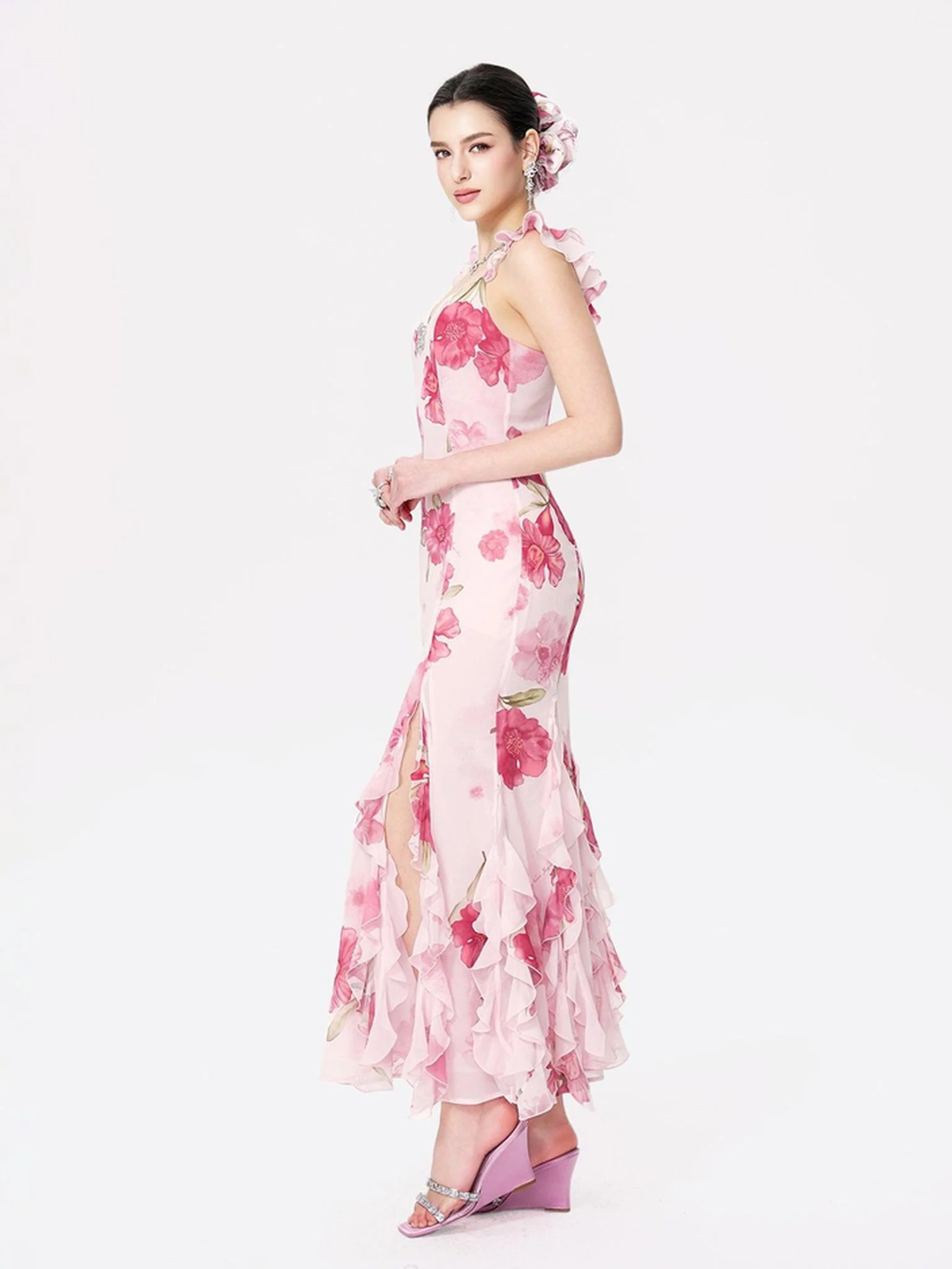 Cera Dress (Pink) - Image 3