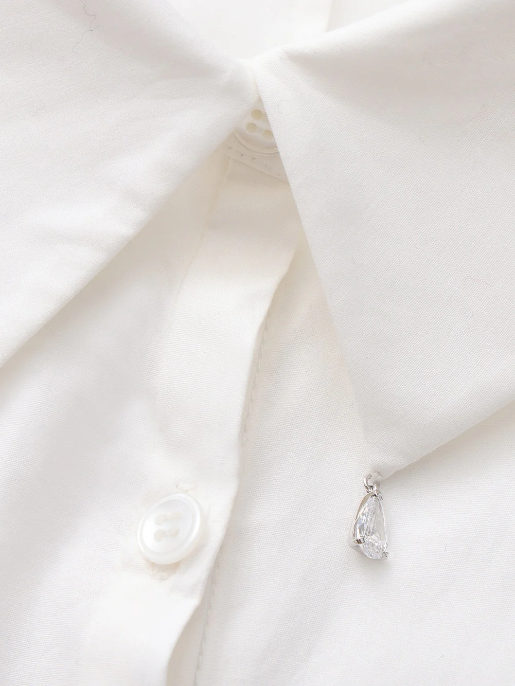 Chantal Bell-Sleeve White Shirt - Image 5