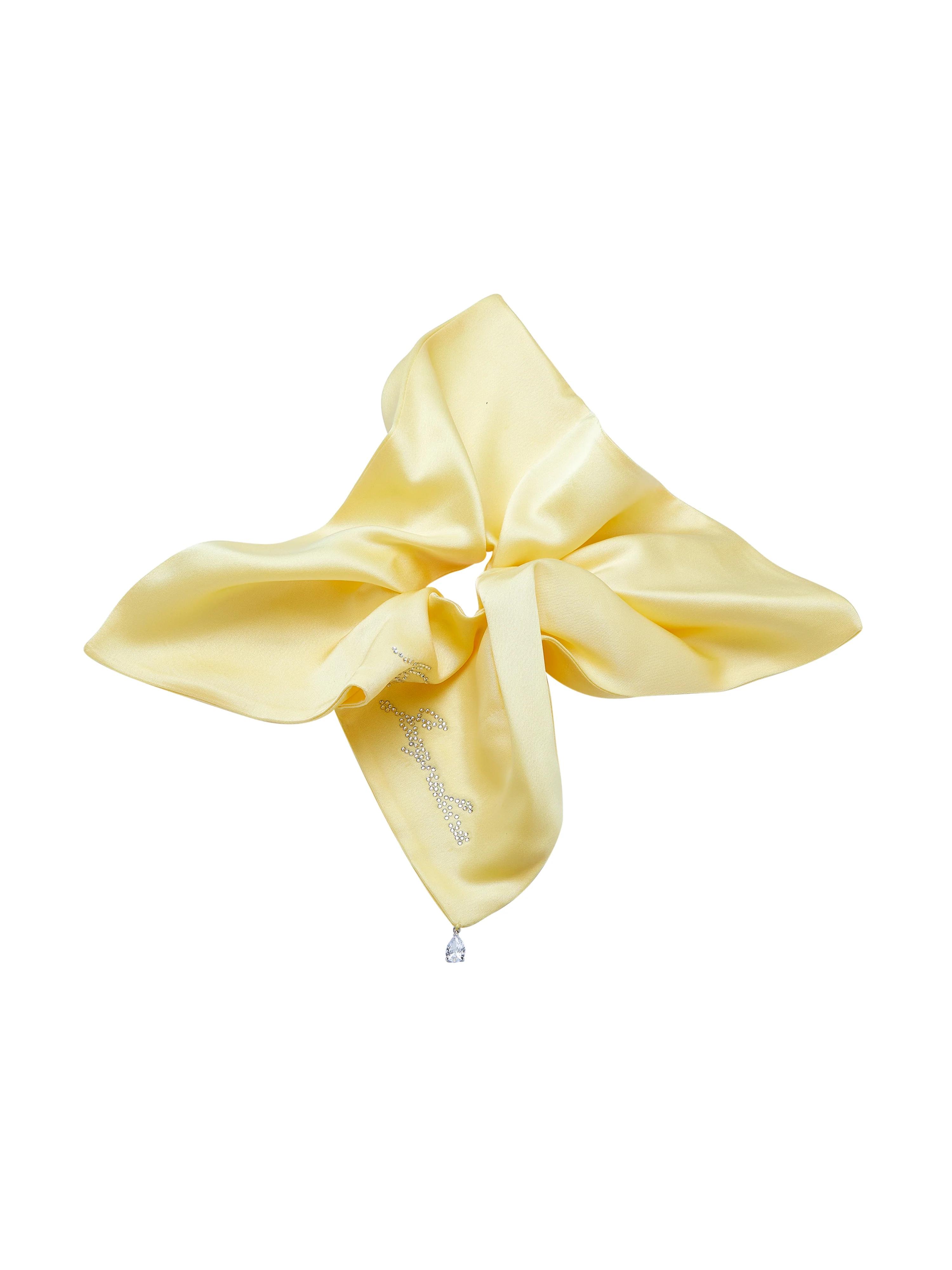 Charlotte Bow Yellow Hair Tie