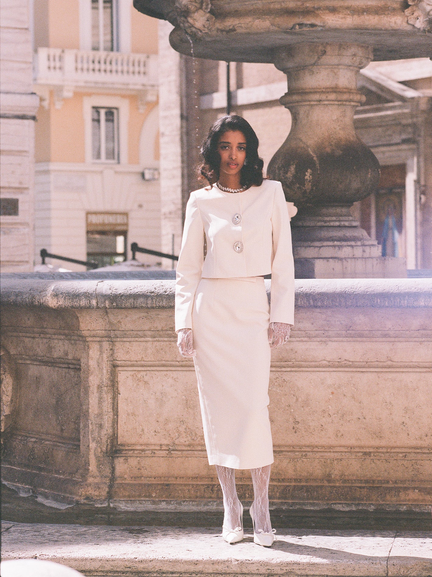 Claira Coat (Off white) - Image 4