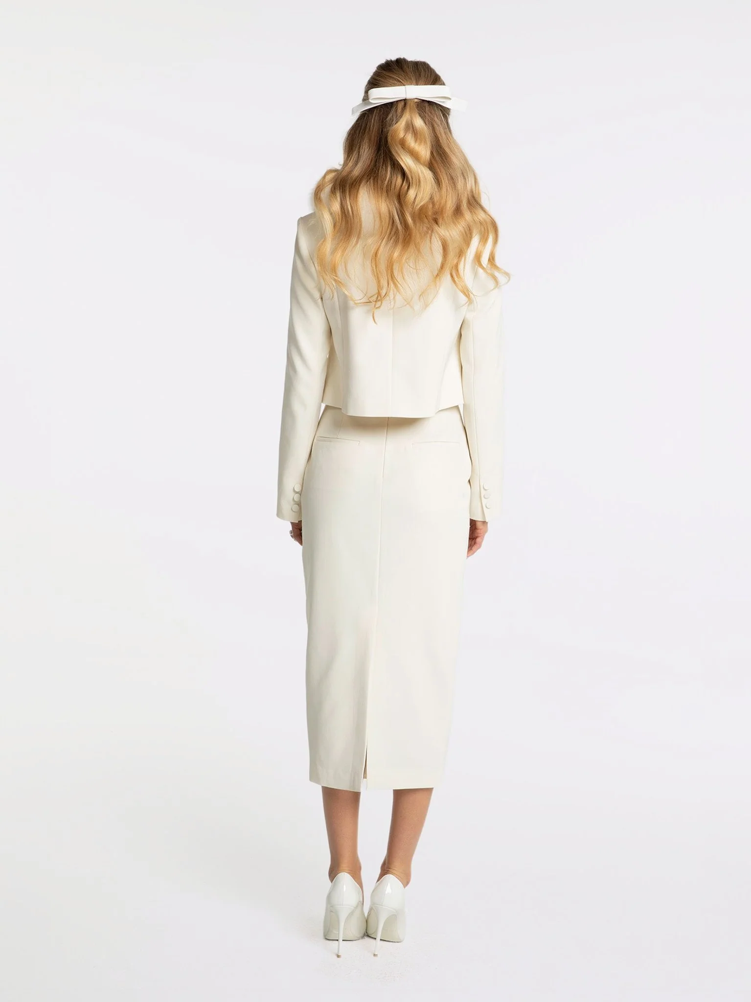 Claira Coat (Off white) - Image 8