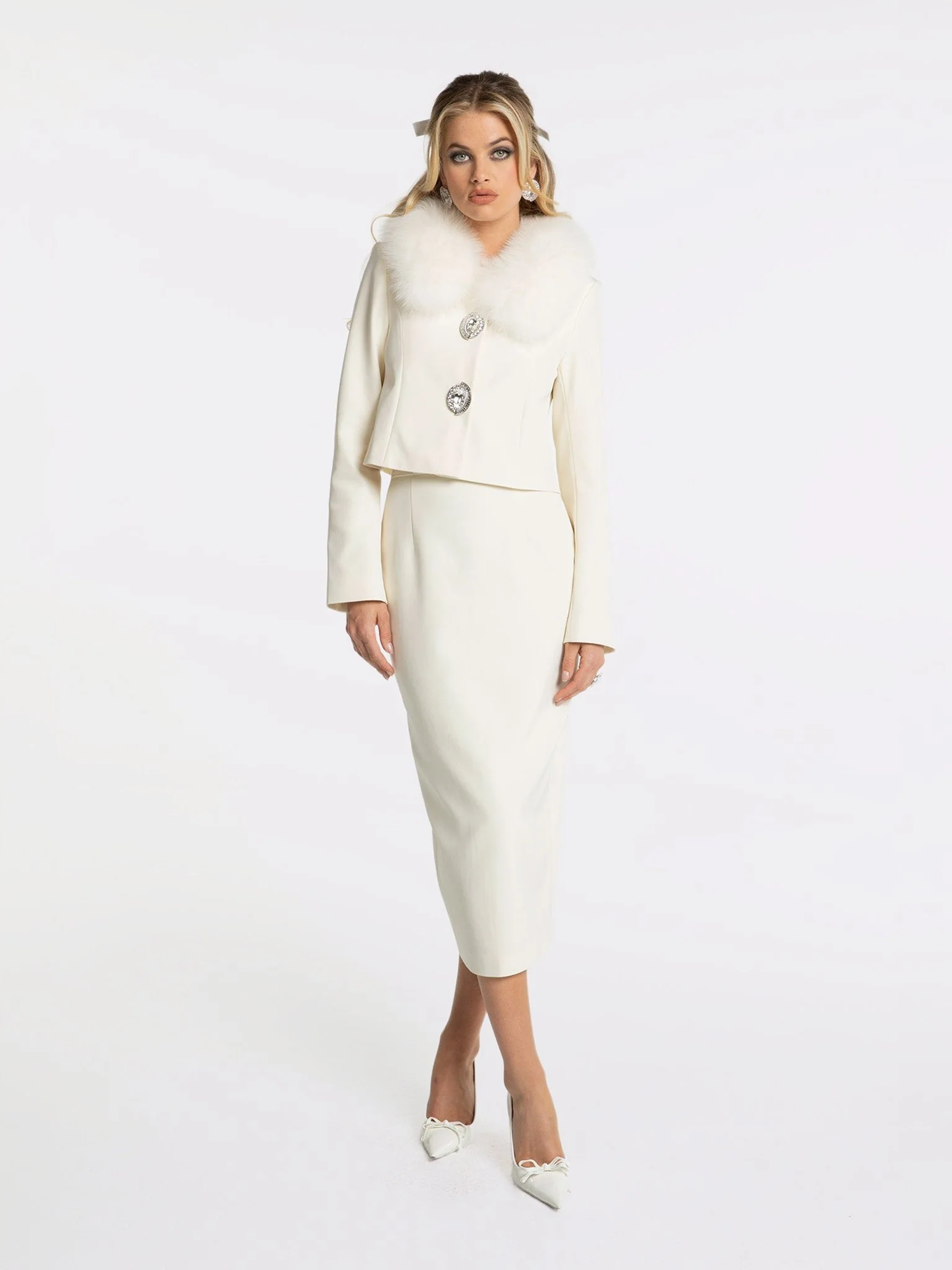 Claira Skirt (Off white) - Image 6