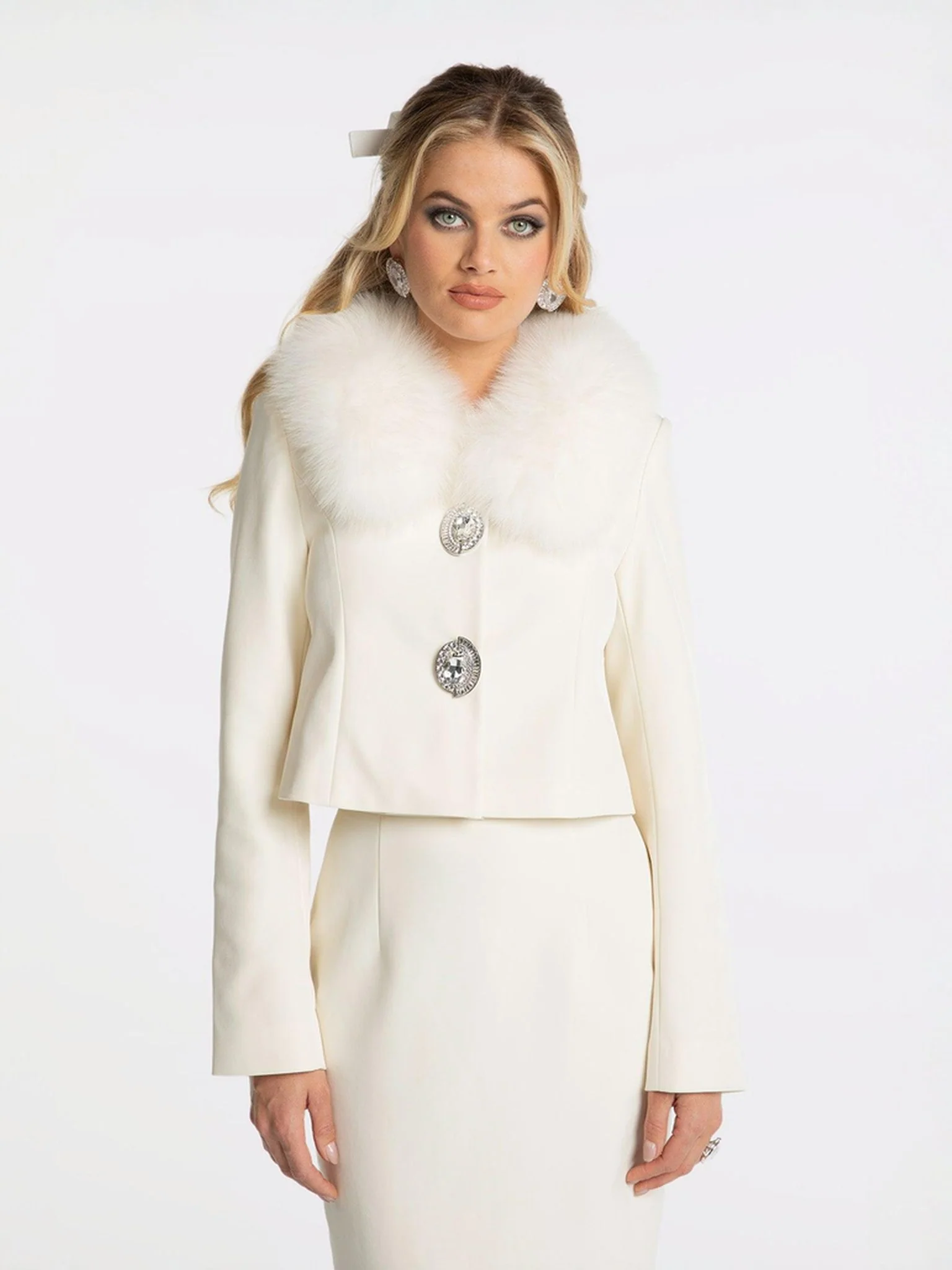 Claira Skirt (Off white) - Image 8