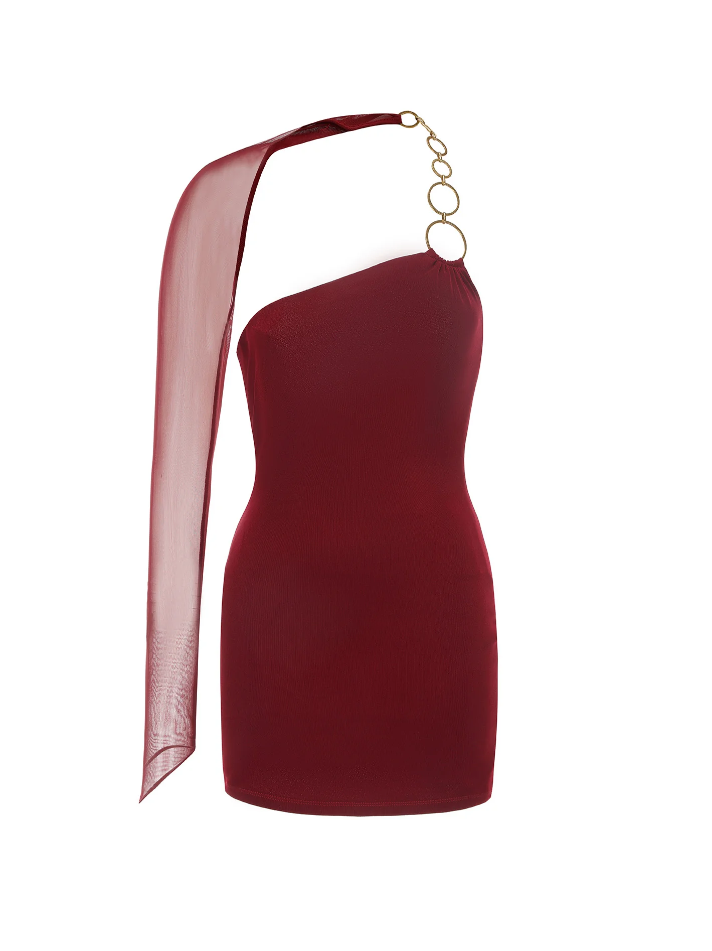 Claudia Dress (Red) - Image 2