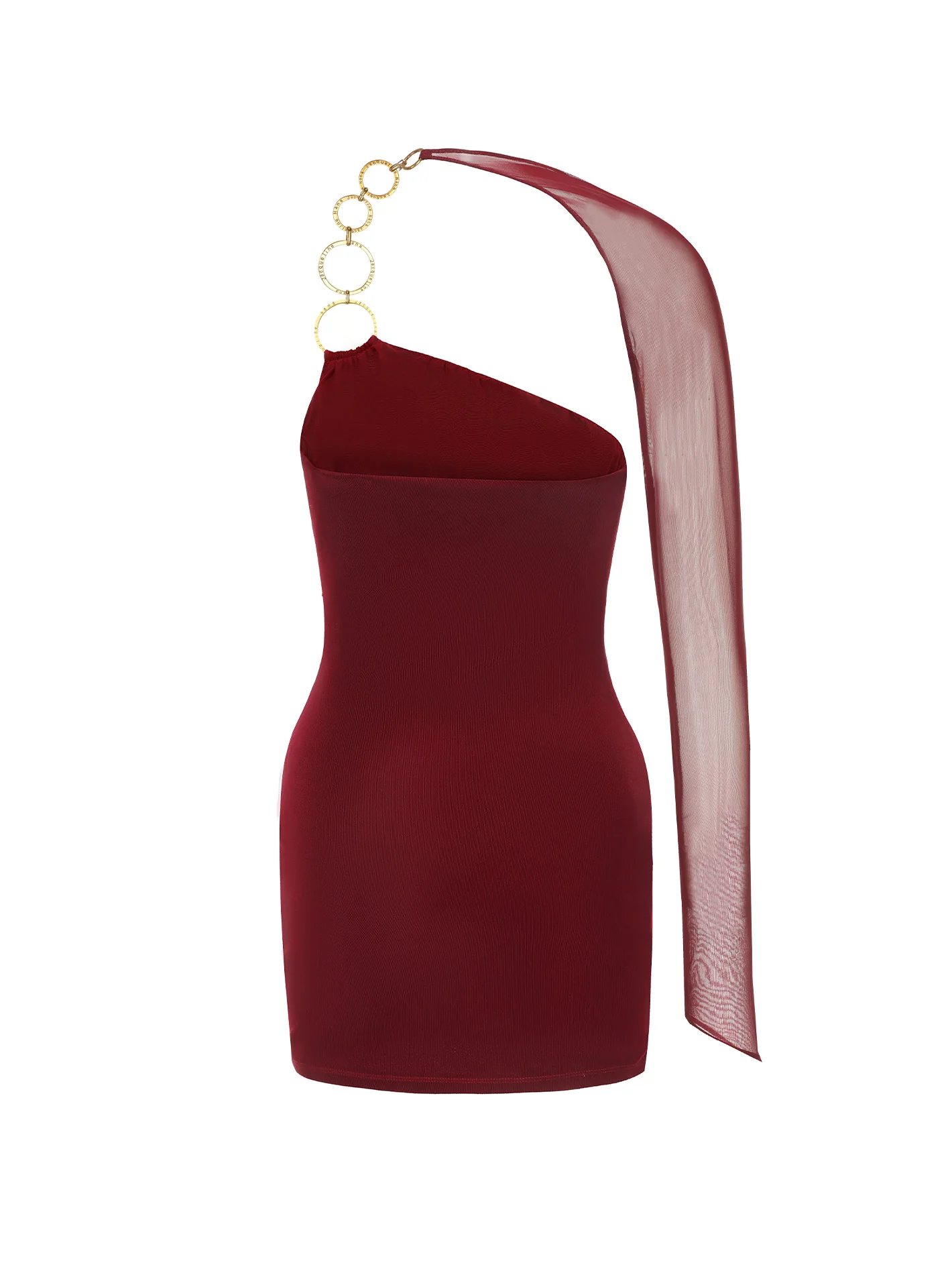 Claudia Dress (Red) - Image 3