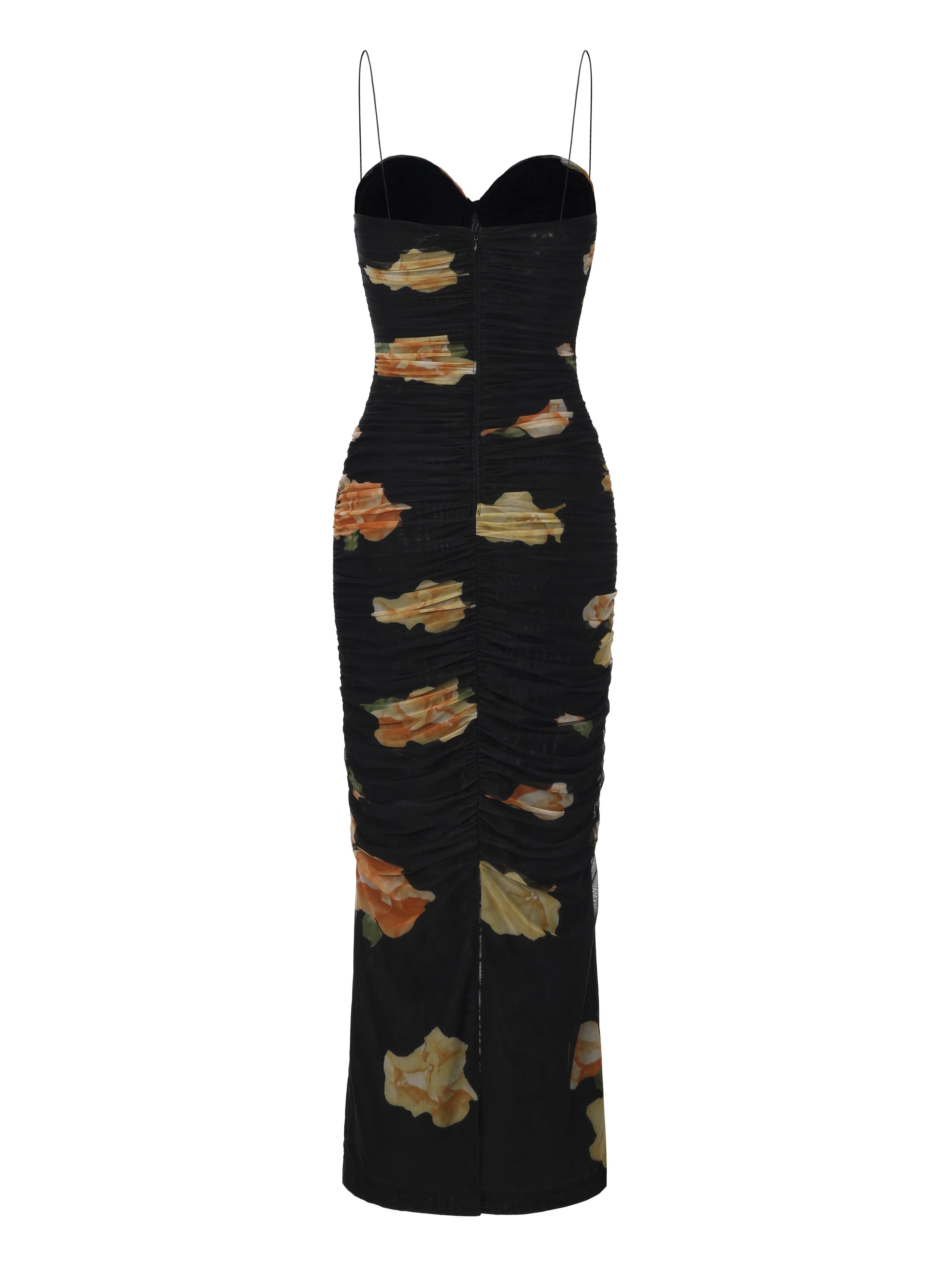 Claudia Ruched Floral Dress - Image 15