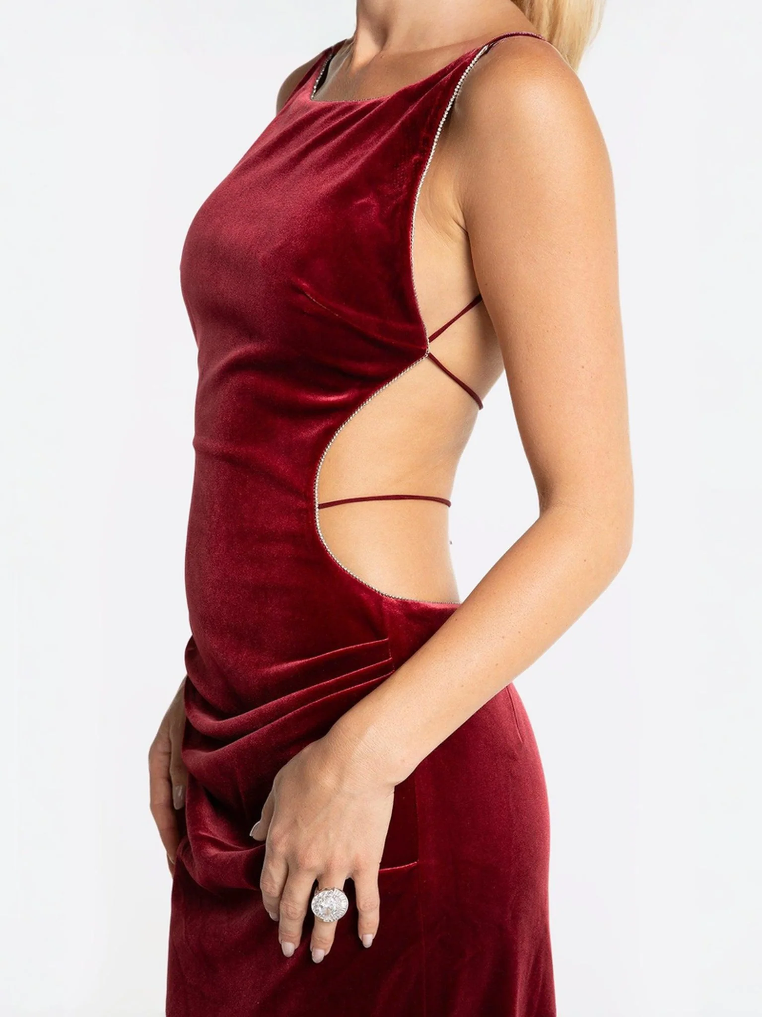 Cristina Dress (Red) - Image 4