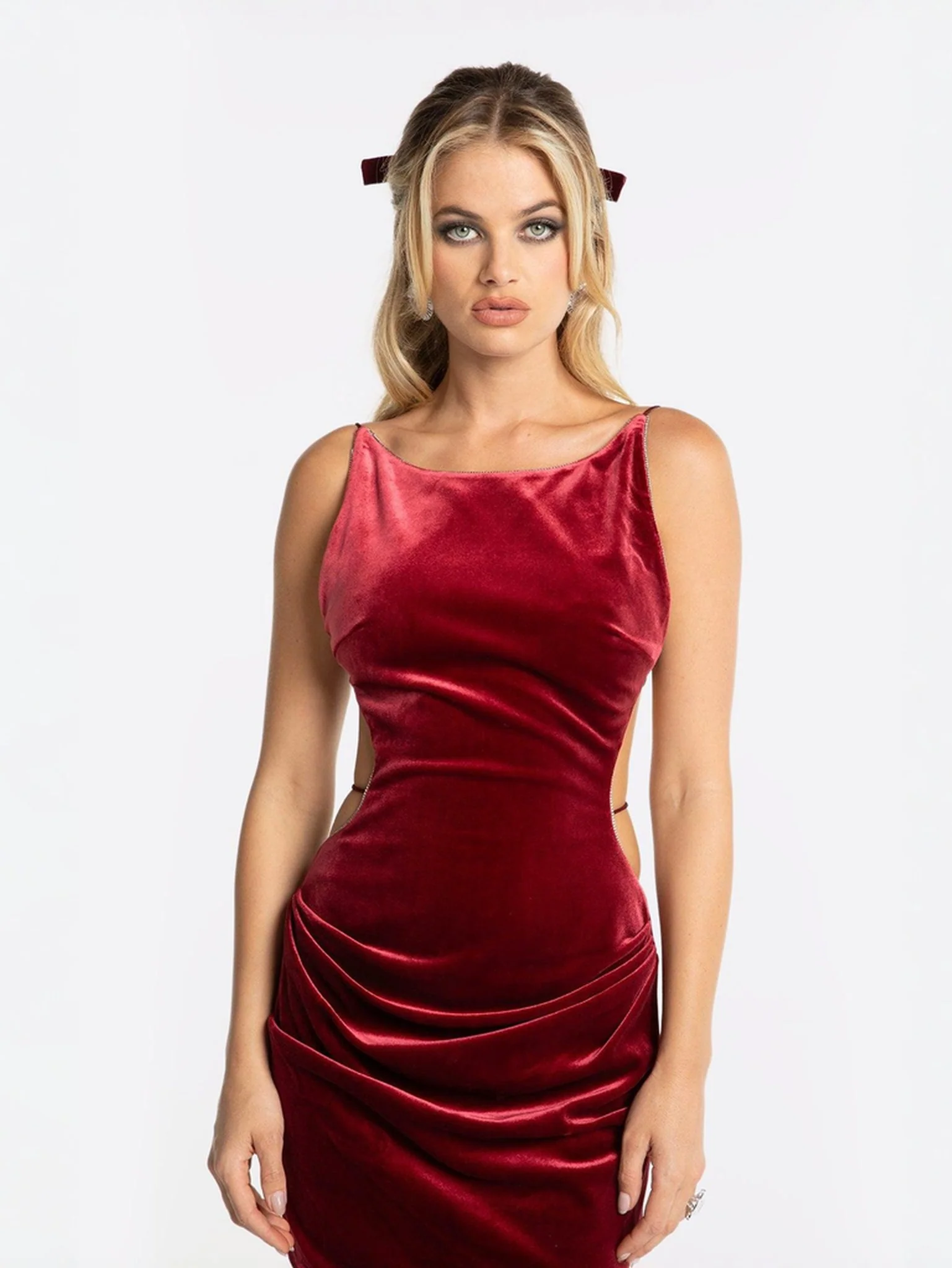 Cristina Dress (Red) - Image 5
