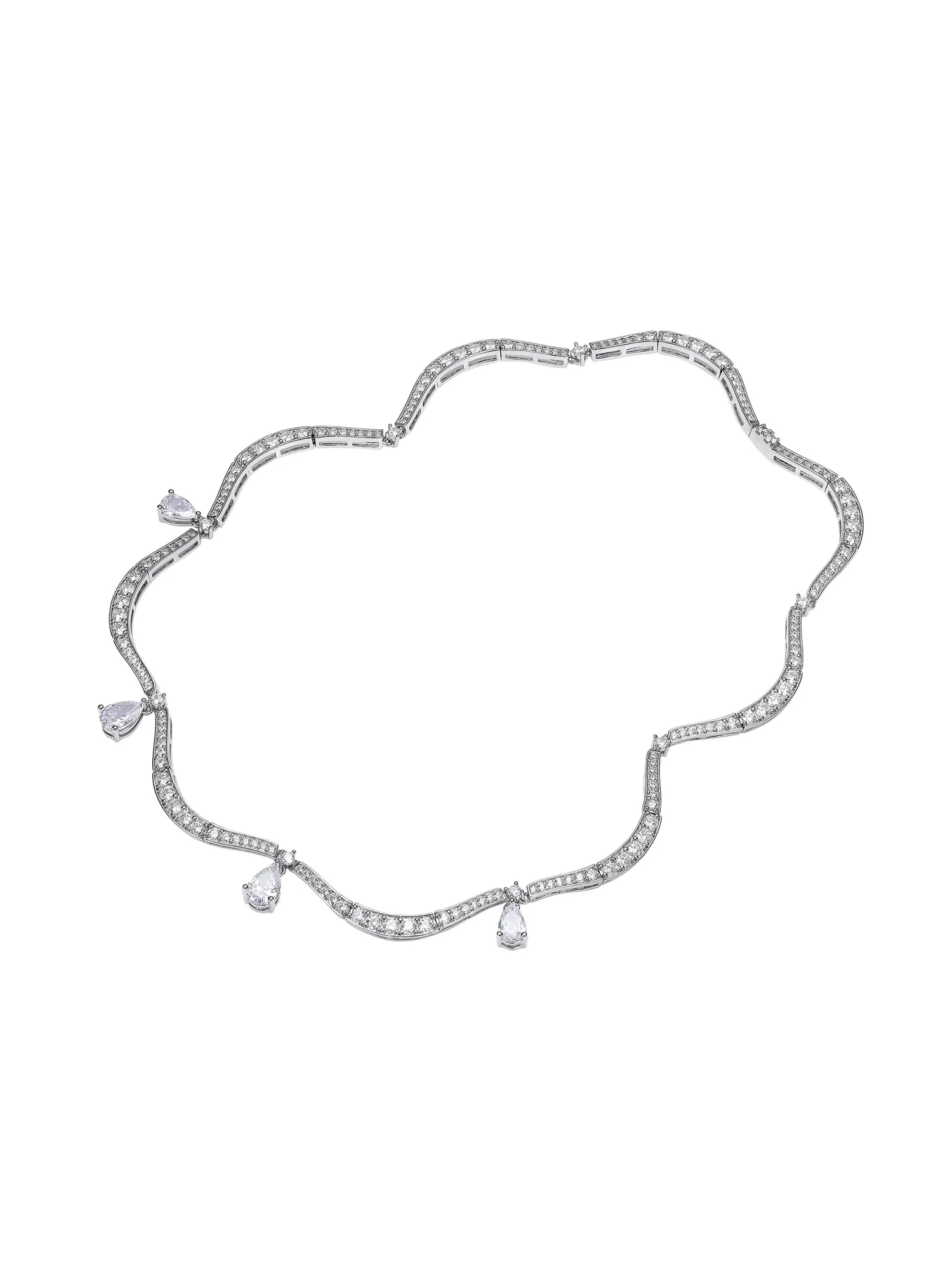 Daniela Crystal Drop Necklace - Image 4